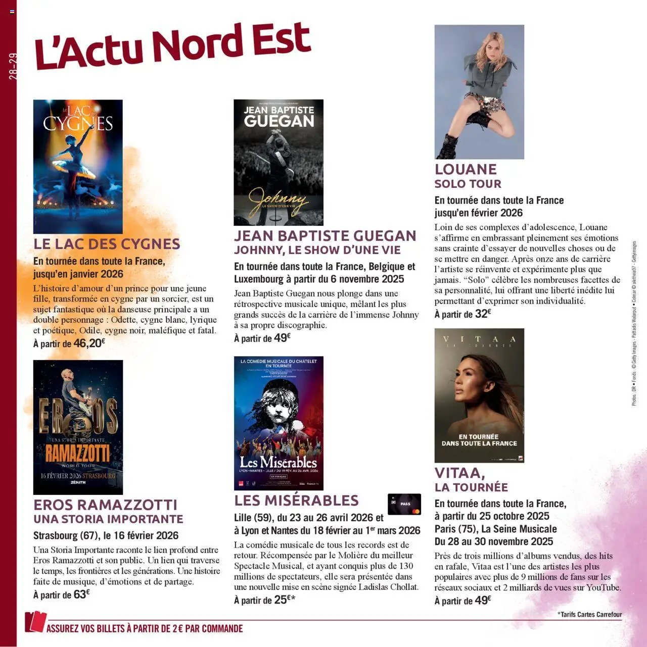 Carrefour le book de vos sorties (2025-10-01 - 2026-03-08)