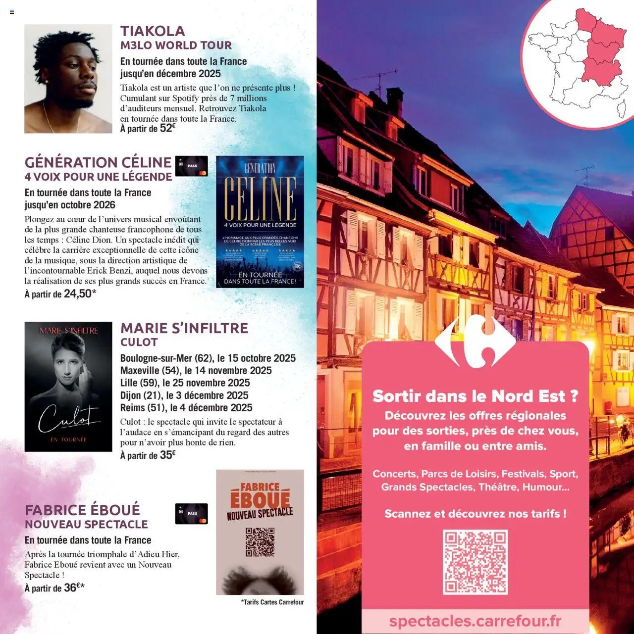 Carrefour le book de vos sorties (2025-10-01 - 2026-03-08)