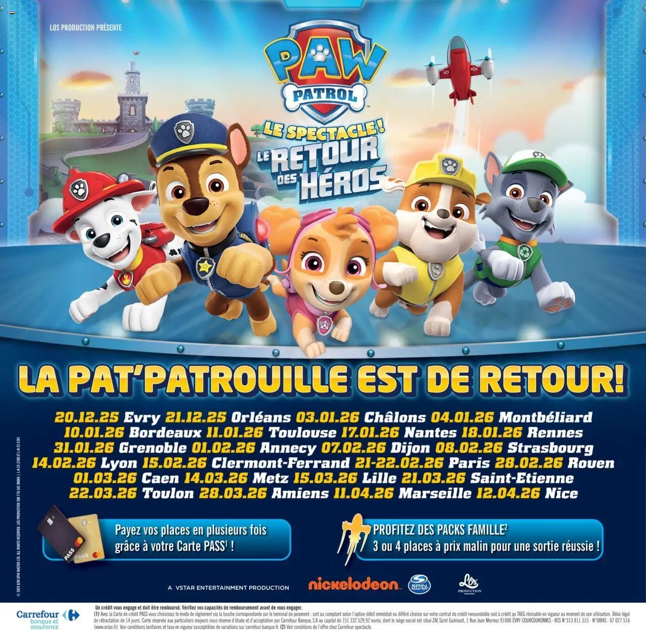 Carrefour le book de vos sorties (2025-10-01 - 2026-03-08)