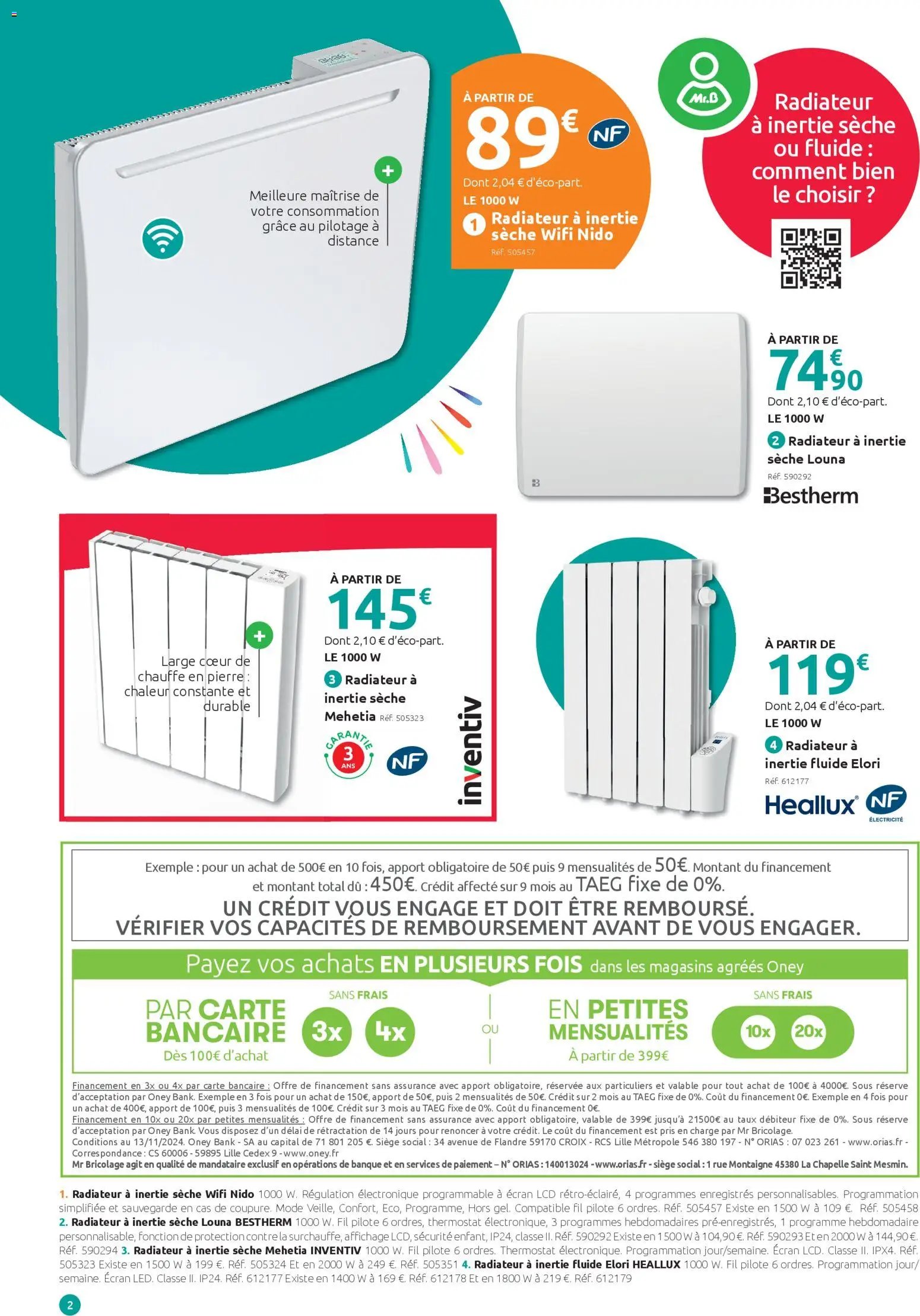 Mr. Bricolage catalogue La Chaleur nous rapproche