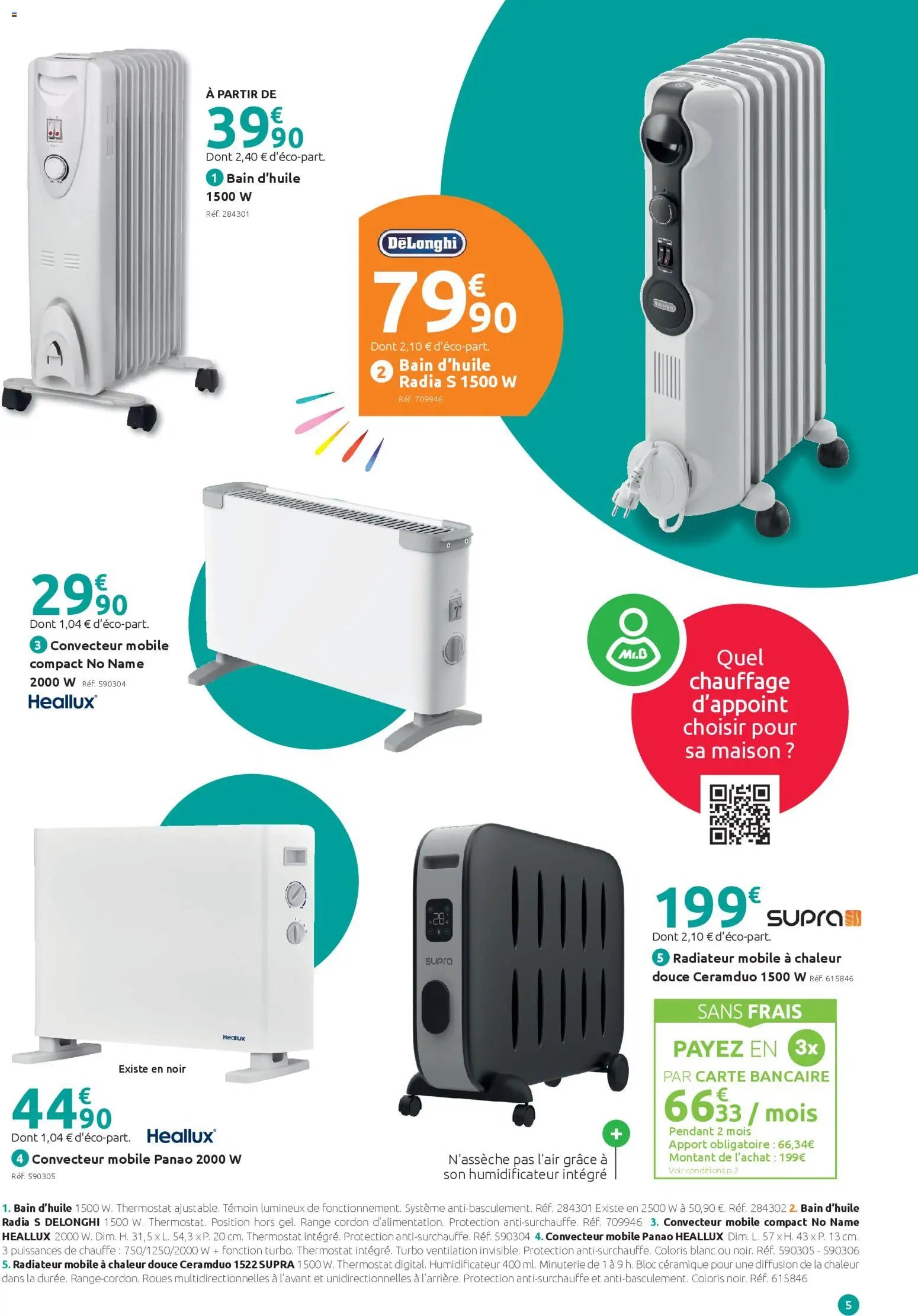 Mr. Bricolage catalogue La Chaleur nous rapproche