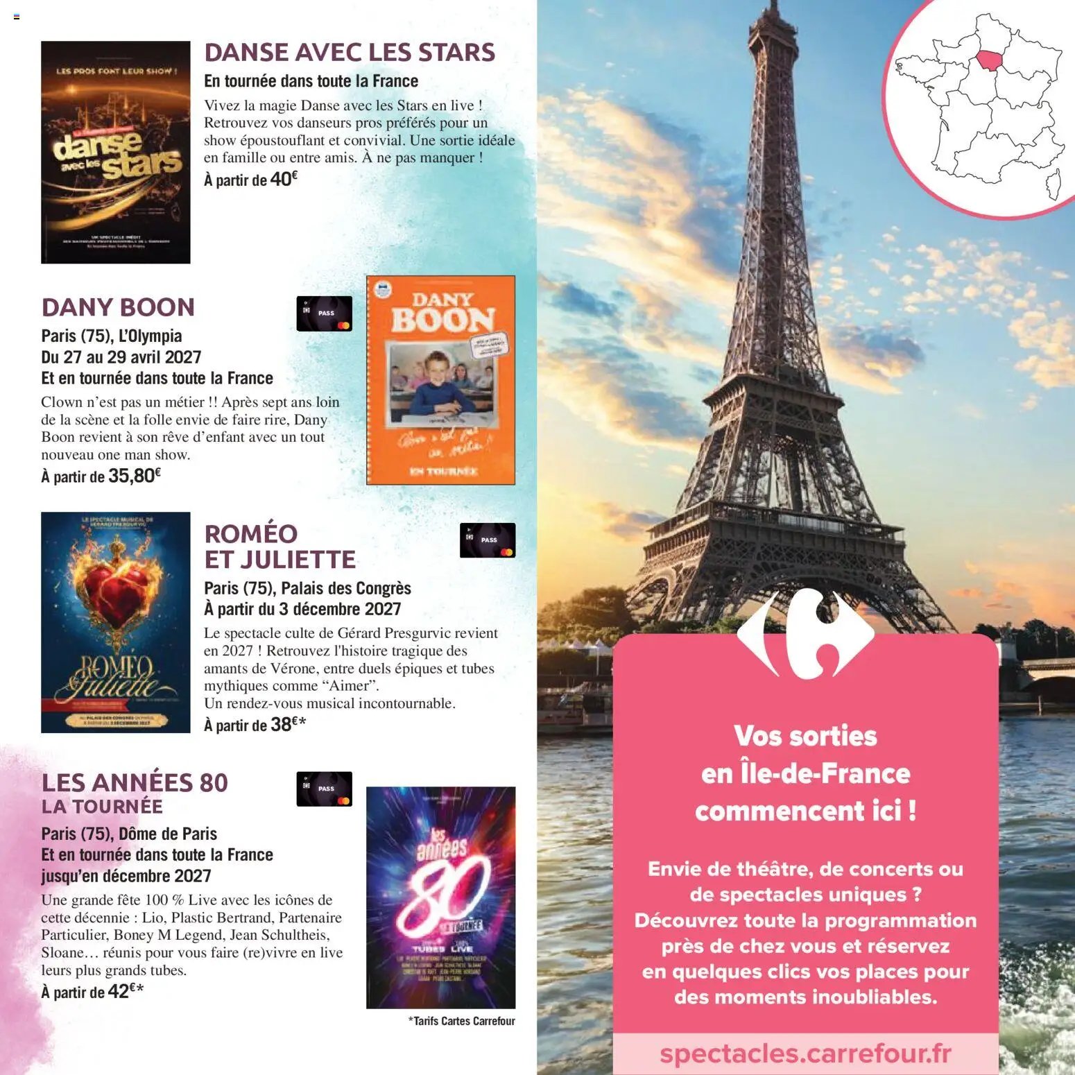 Carrefour contact Le book des sorties (2026-04-03 - 2026-09-30)