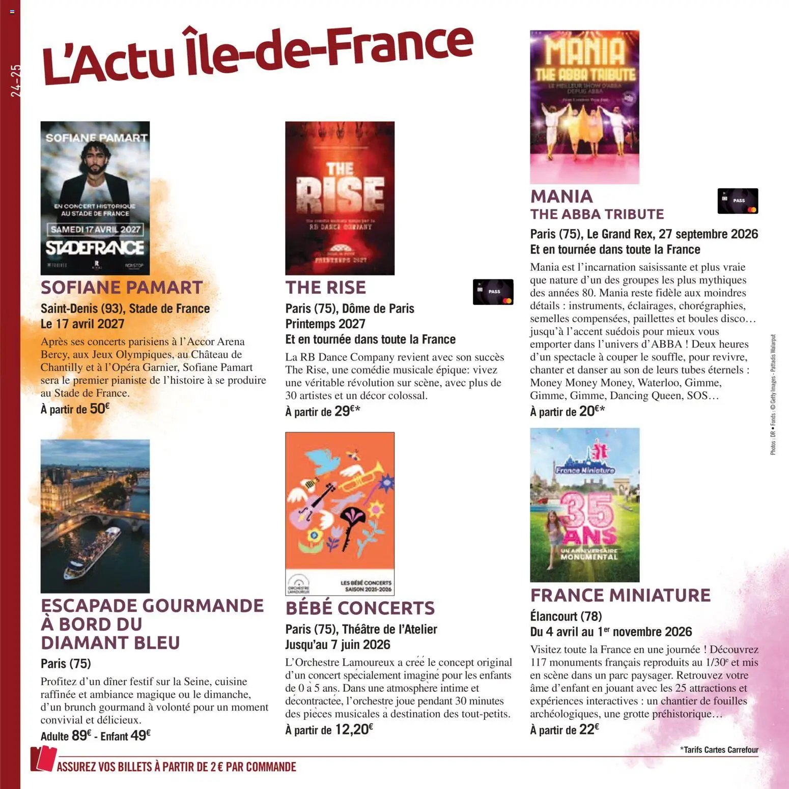 Carrefour contact Le book des sorties (2026-04-03 - 2026-09-30)