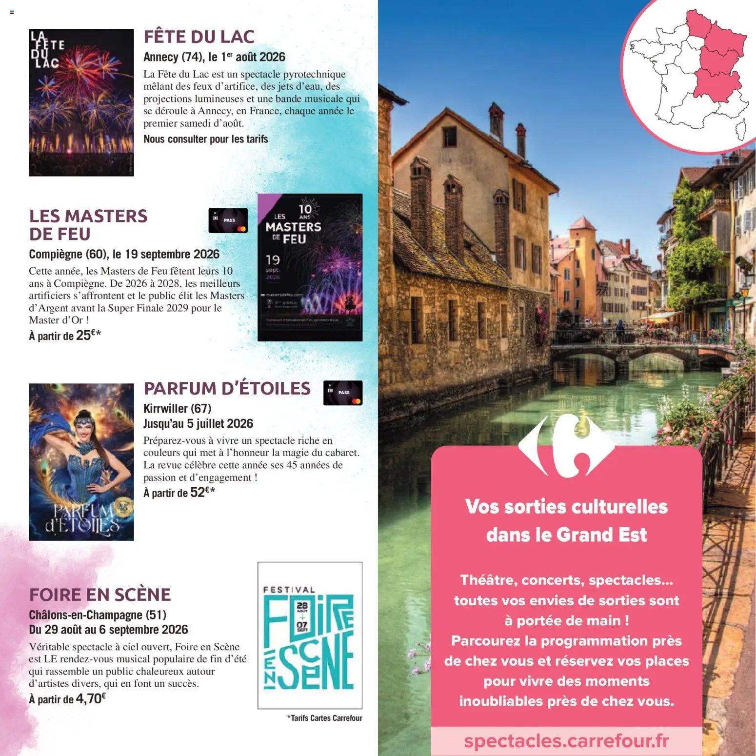 Carrefour contact Le book des sorties (2026-04-03 - 2026-09-30)