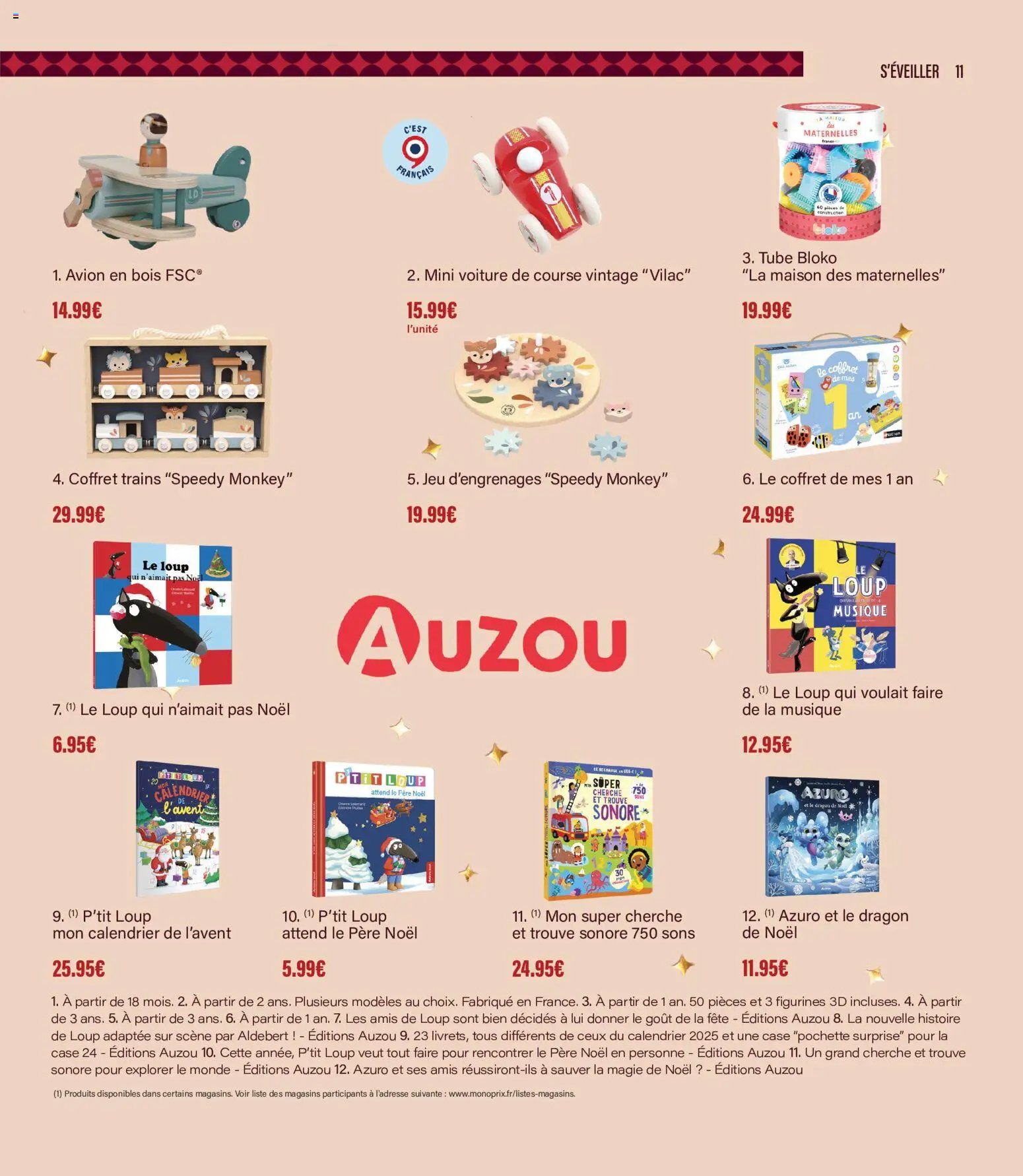 Monoprix - Guide jouets