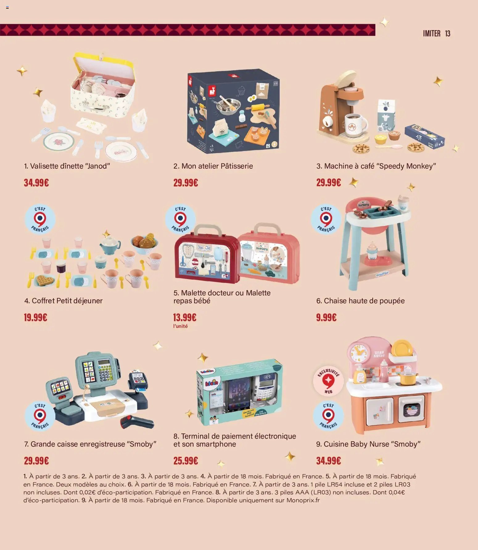 Monoprix - Guide jouets