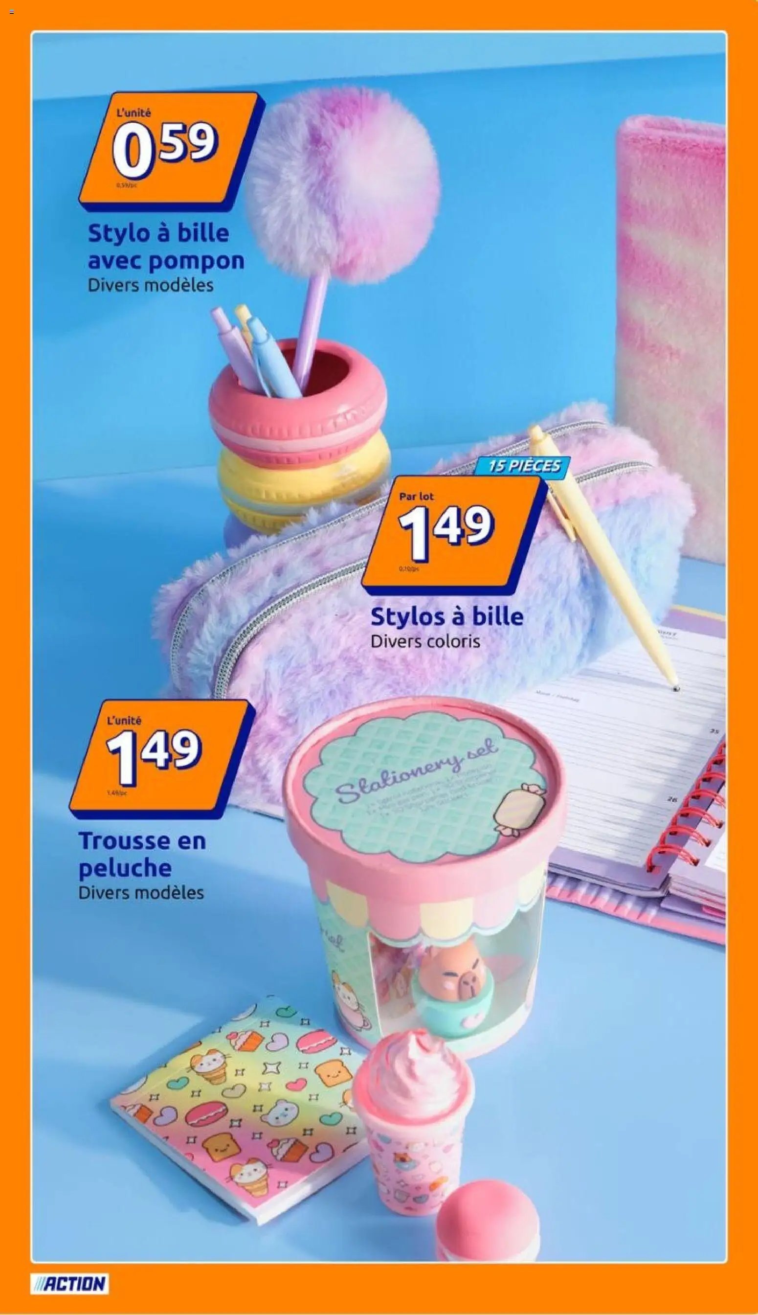 Action catalogue