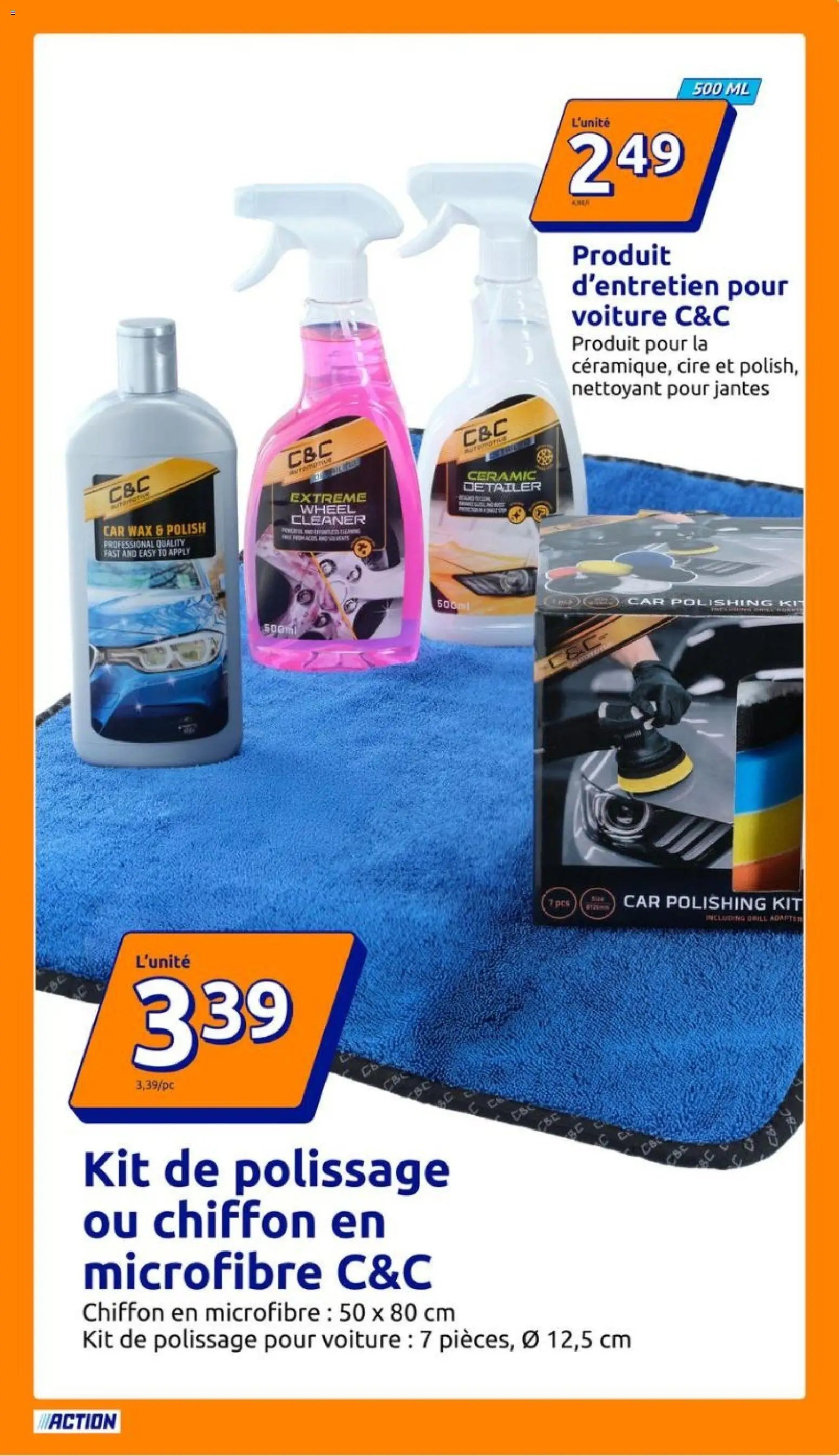 Action catalogue