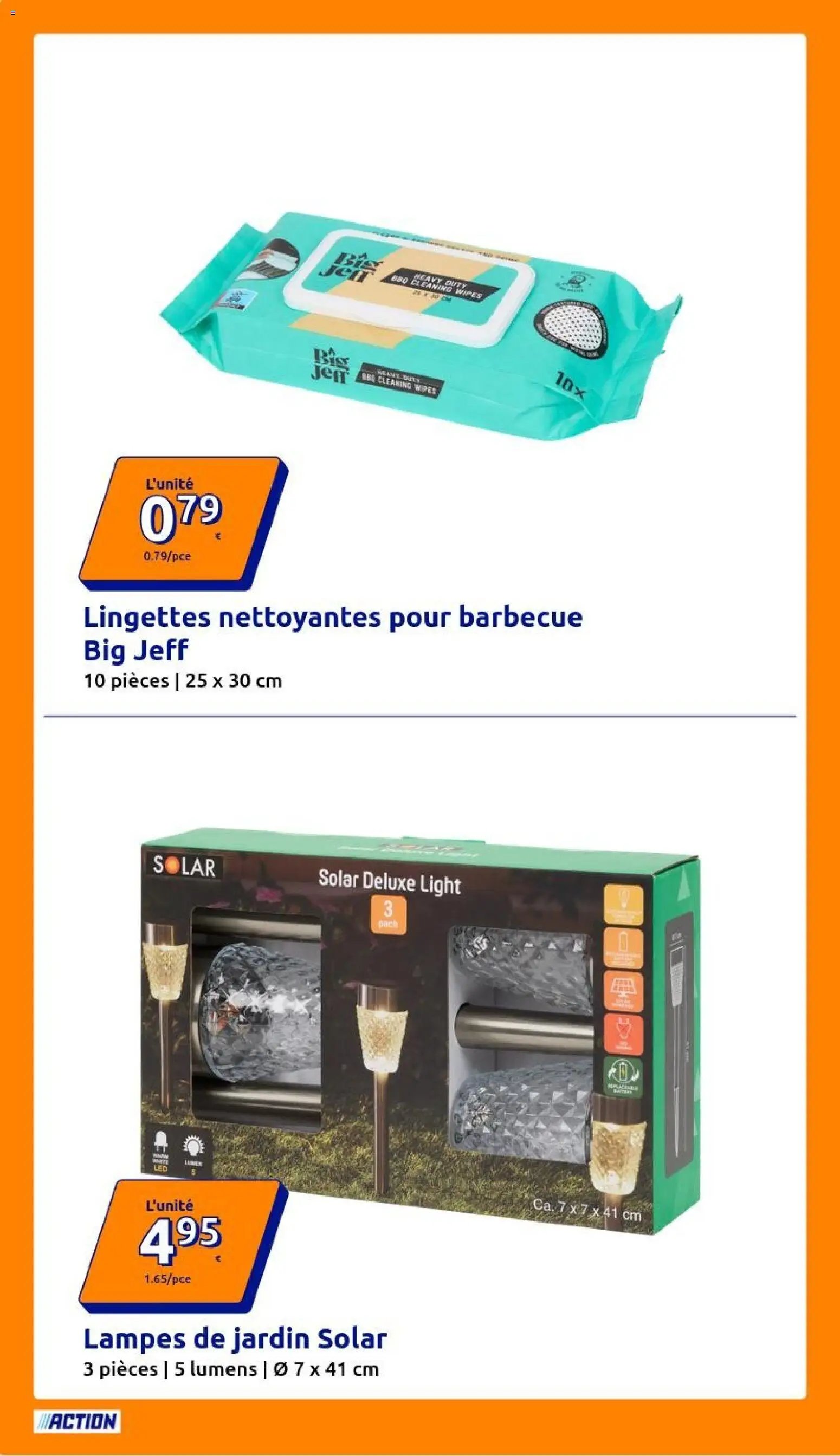 Action catalogue