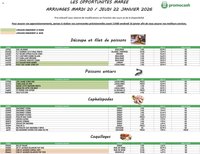 Promocash Opportunités Marée