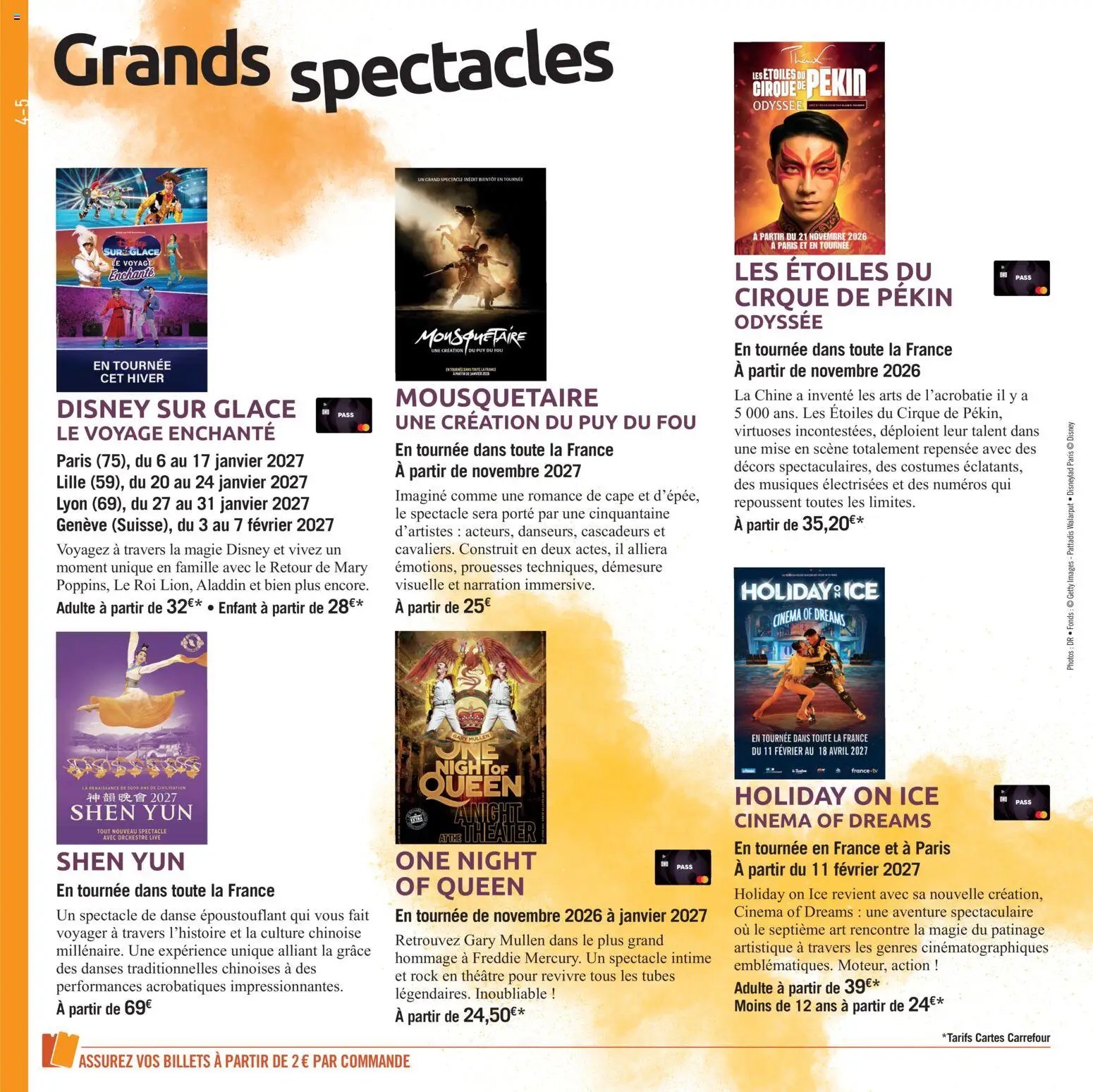 Carrefour Le book des sorties automne
