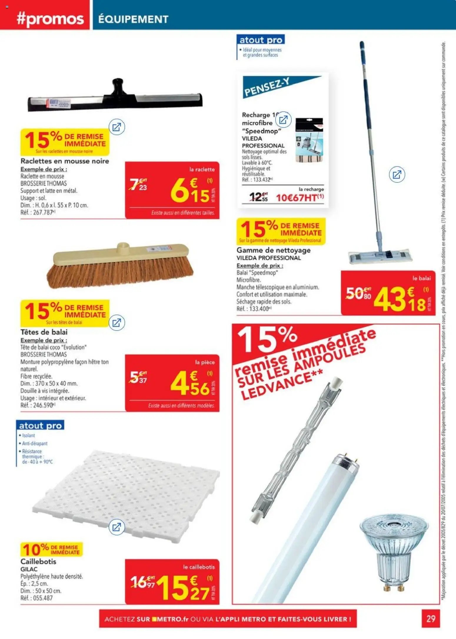 METRO - Sélection Promos Equipement (2025-11-27 - 2025-12-31)