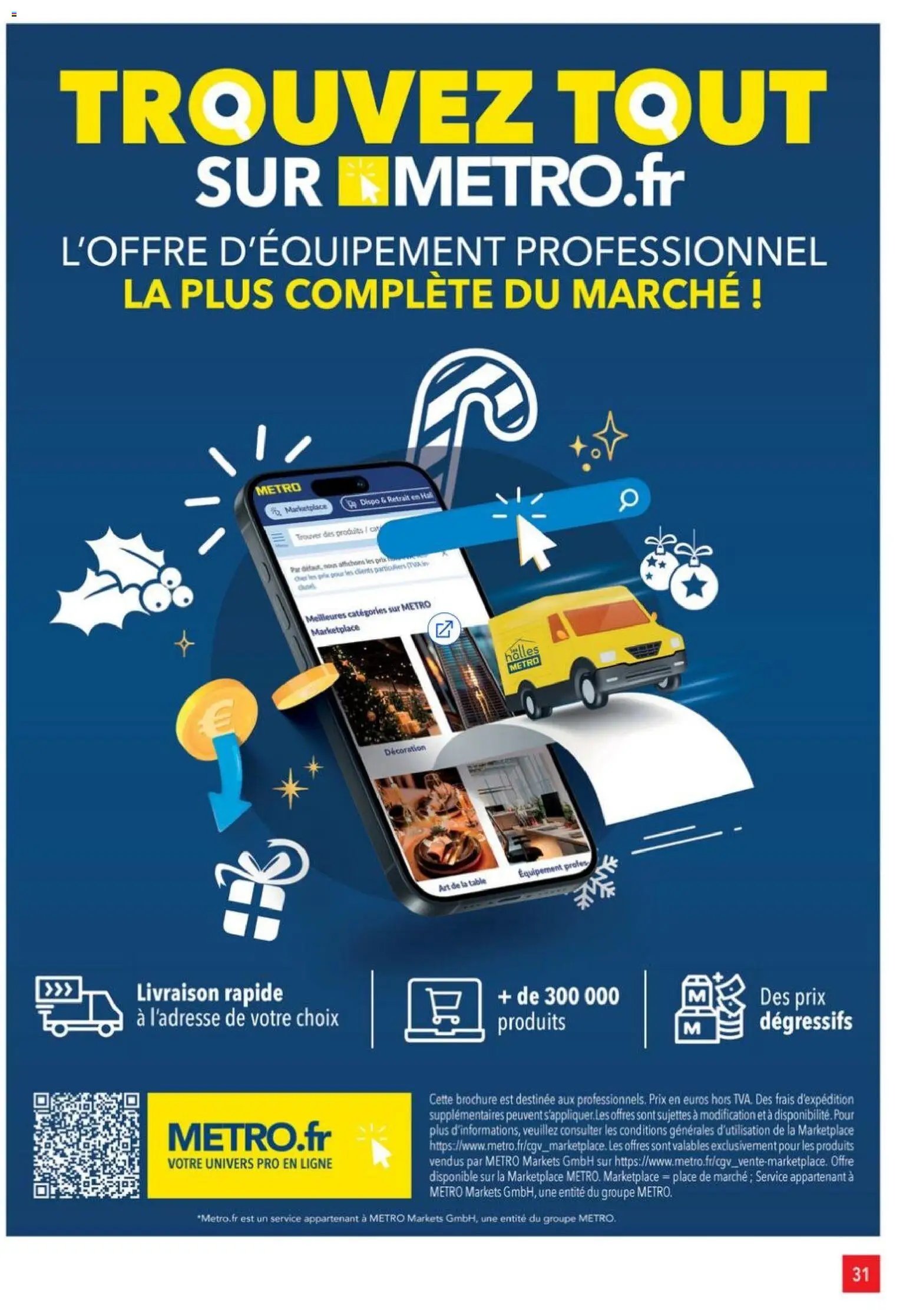 METRO - Sélection Promos Equipement (2025-11-27 - 2025-12-31)