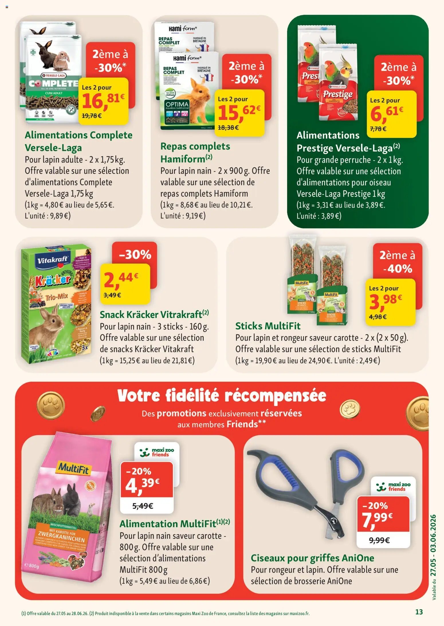 Maxi ZOO catalogue