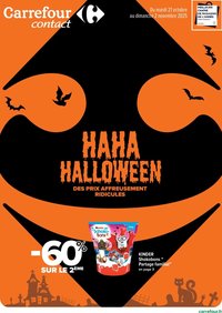 Carrefour contact catalogue halloween