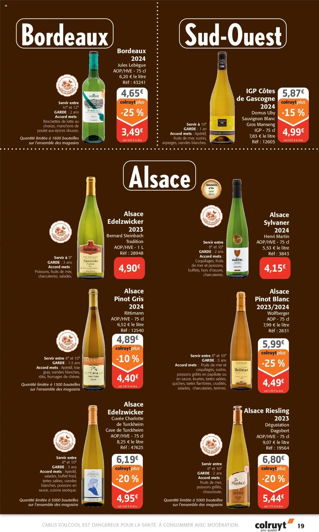 Colruyt - Foire aux vins Automne 2O25 (2025-09-24 - 2025-10-12)