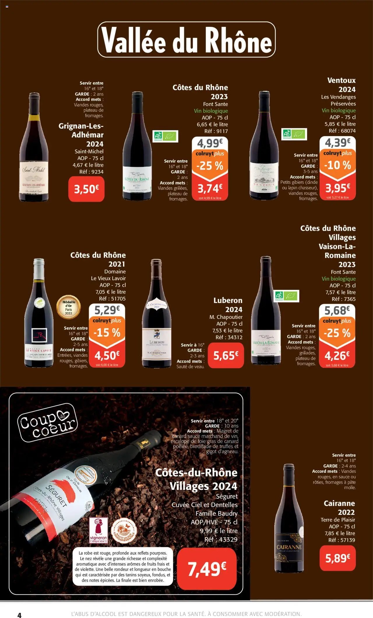 Colruyt - Foire aux vins Automne 2O25 (2025-09-24 - 2025-10-12)