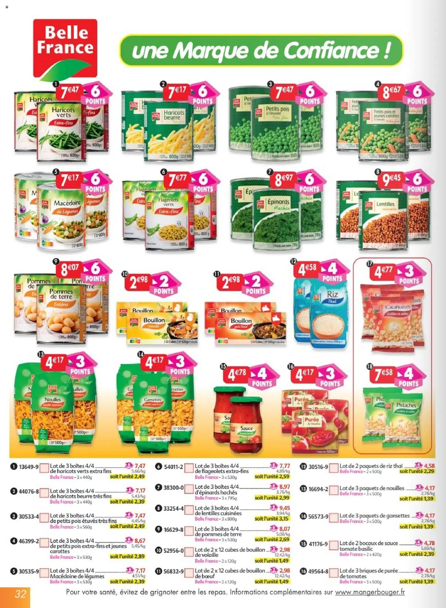 Maximo catalogue epicerie