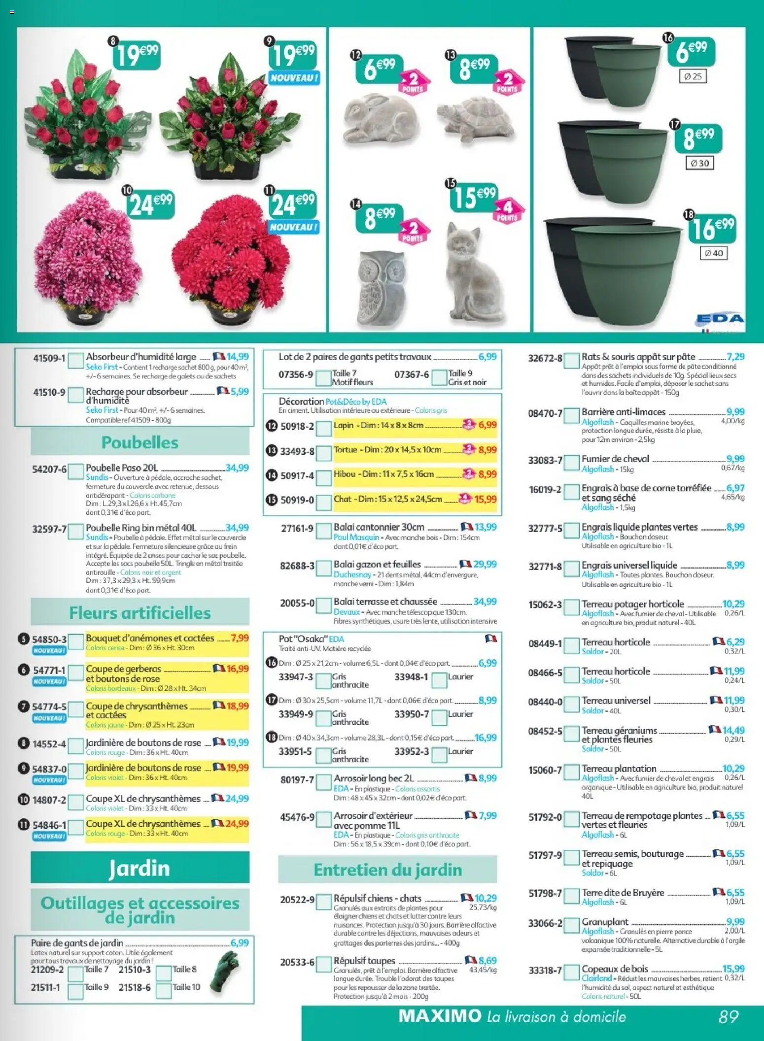 Maximo catalogue epicerie
