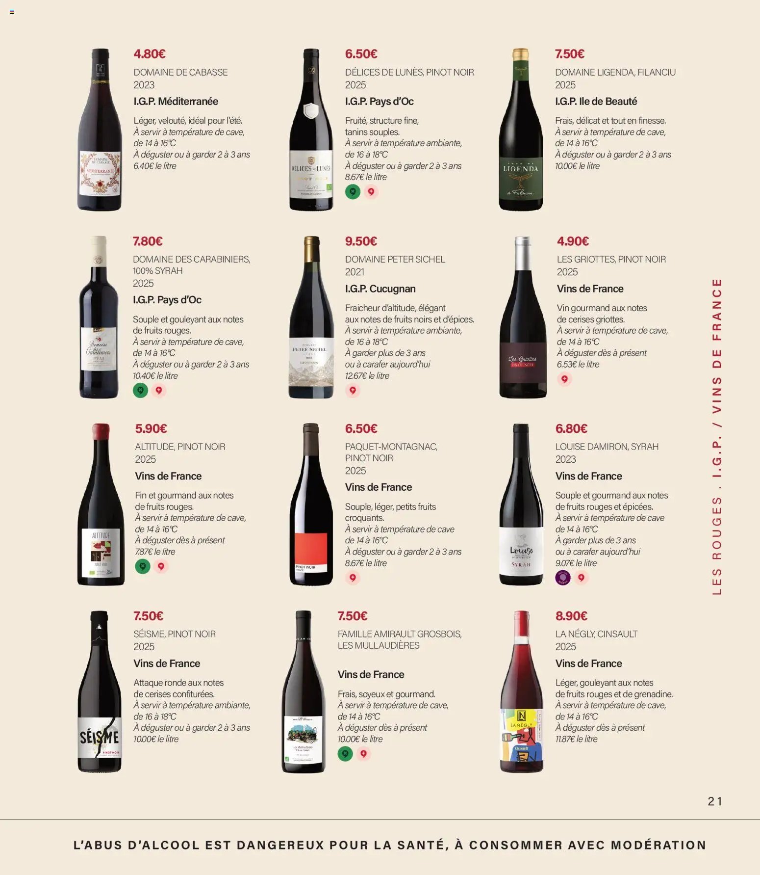 Monoprix - Guide foire aux vins