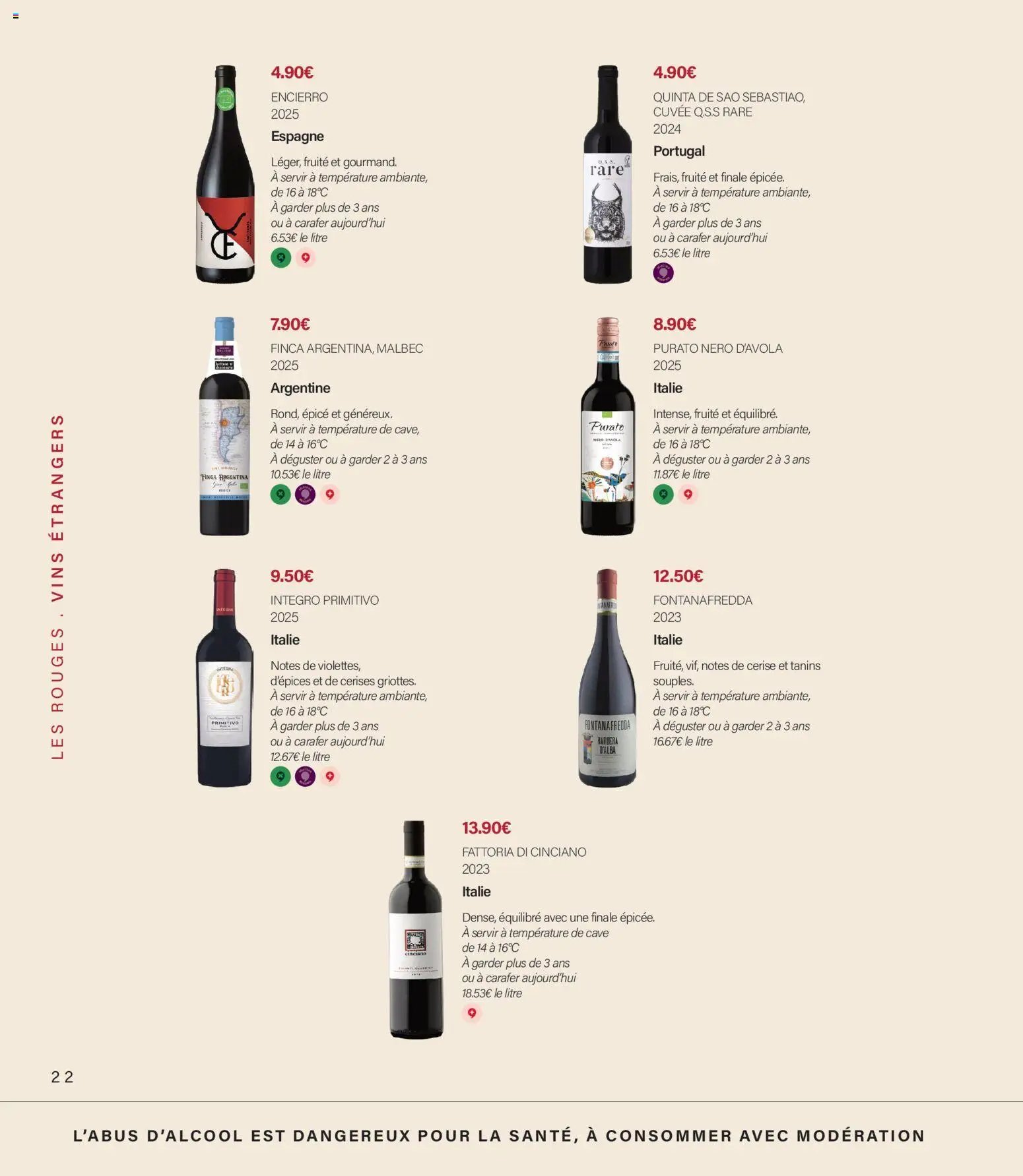 Monoprix - Guide foire aux vins
