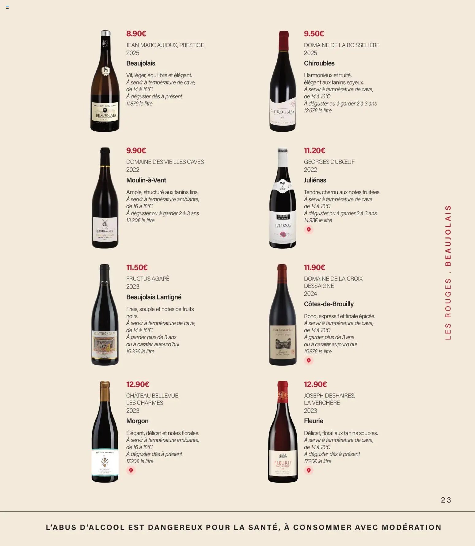 Monoprix - Guide foire aux vins