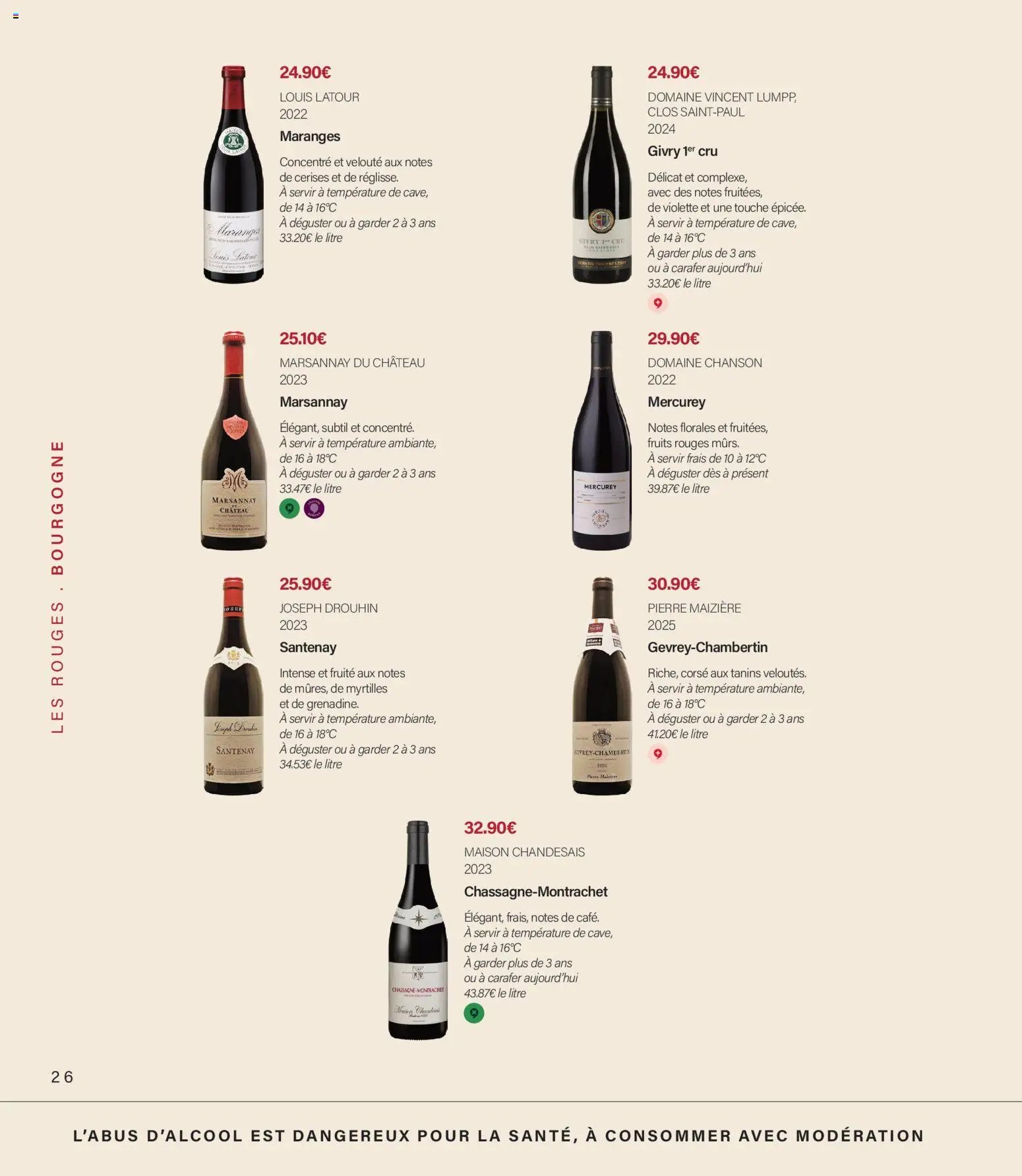 Monoprix - Guide foire aux vins