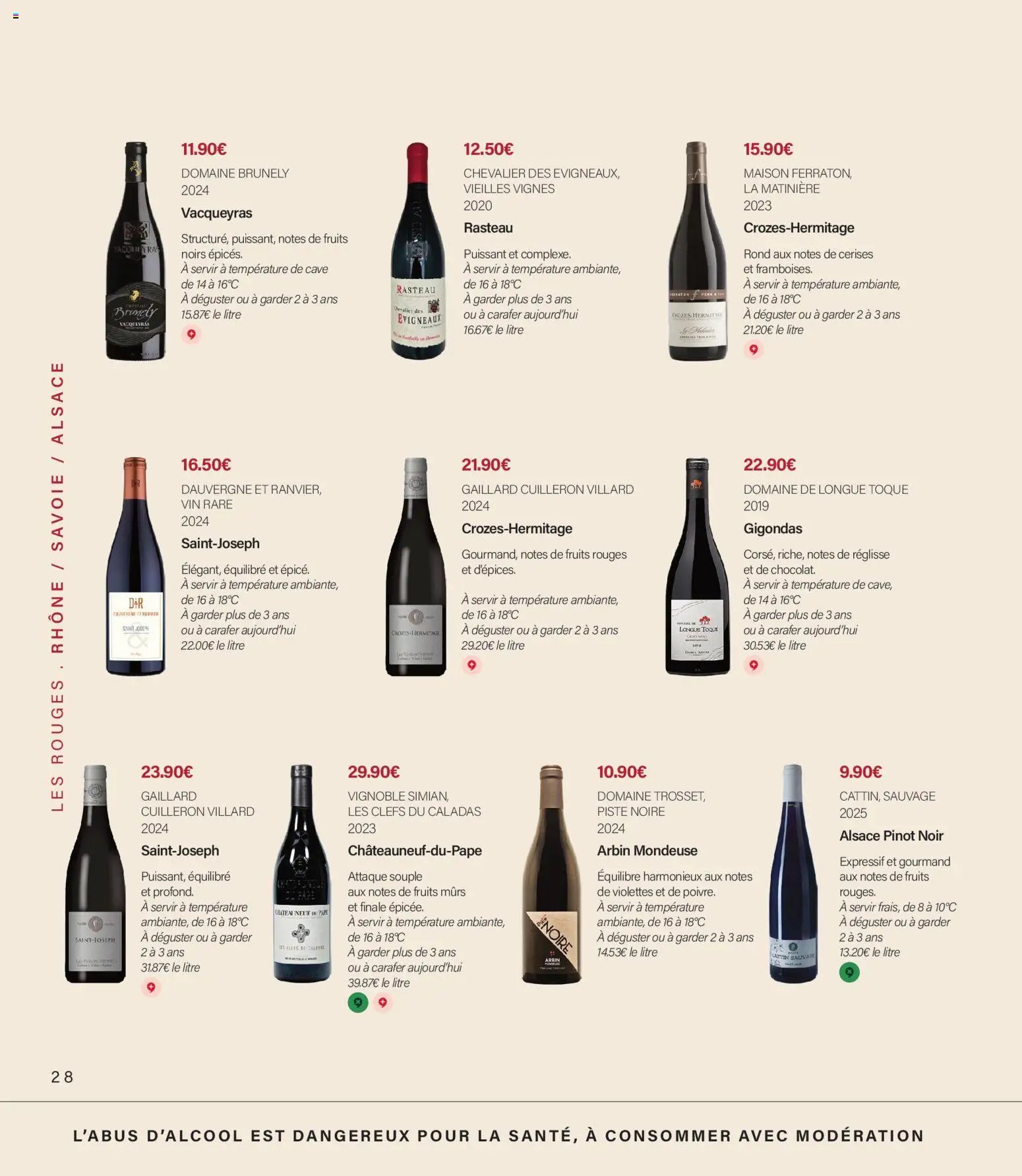 Monoprix - Guide foire aux vins