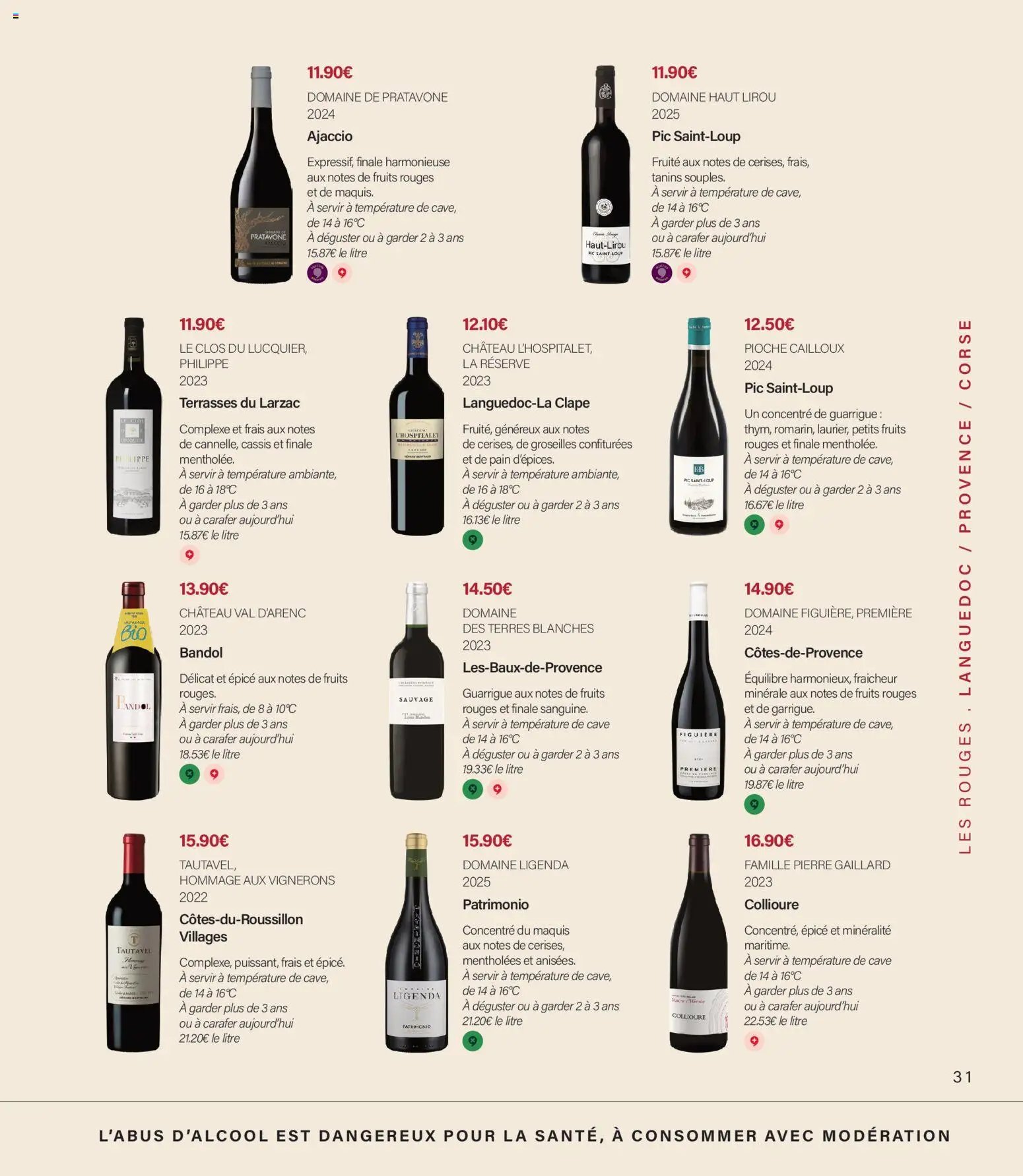 Monoprix - Guide foire aux vins