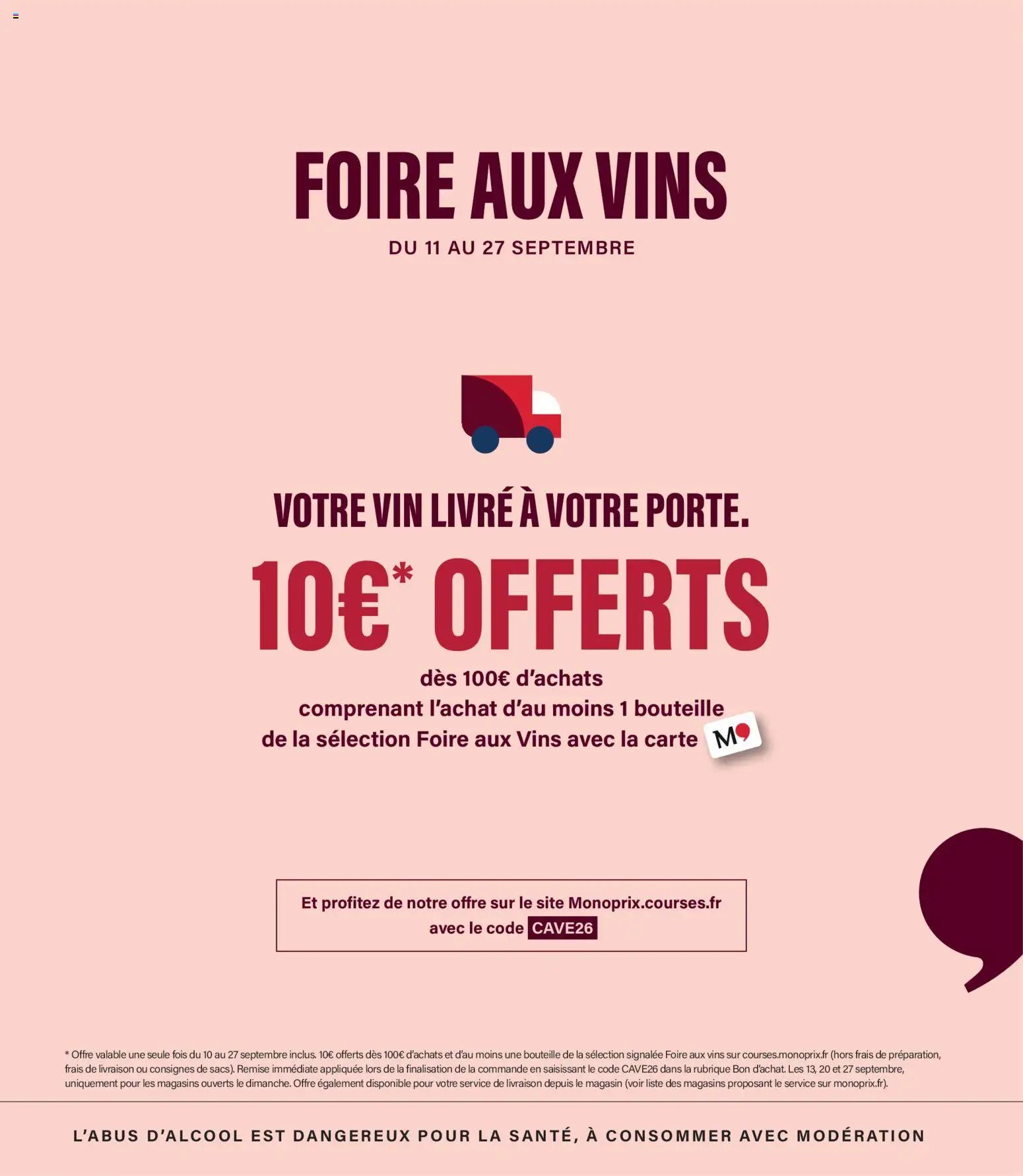 Monoprix - Guide foire aux vins