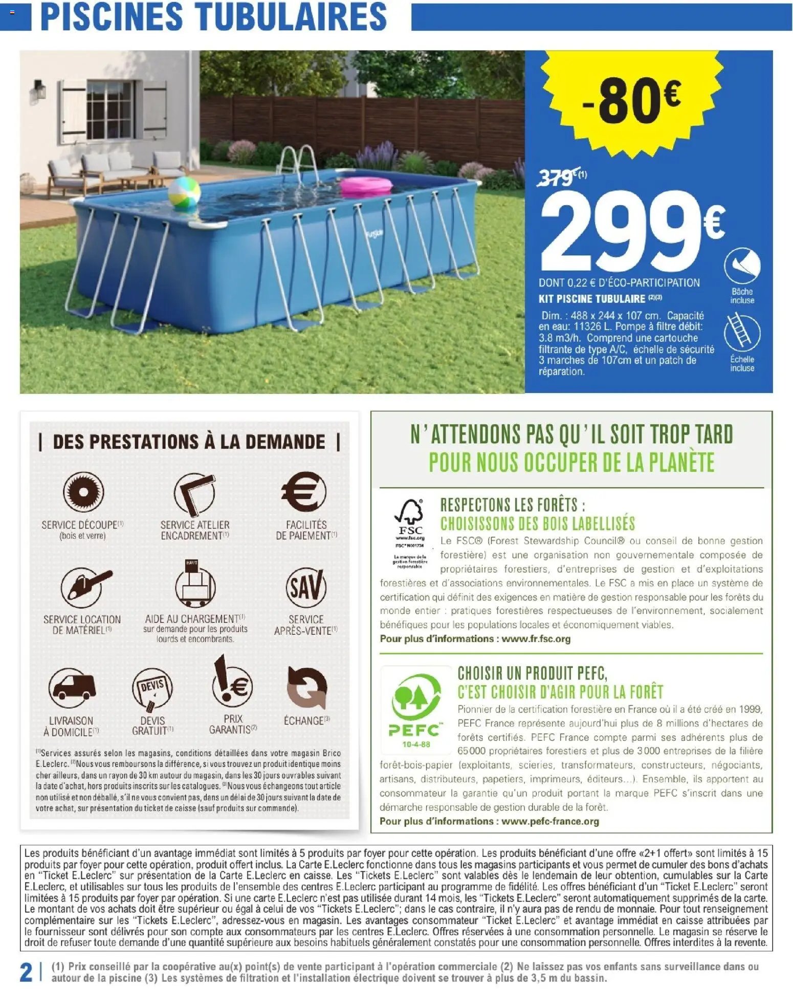 Brico E.Leclerc - Piscines