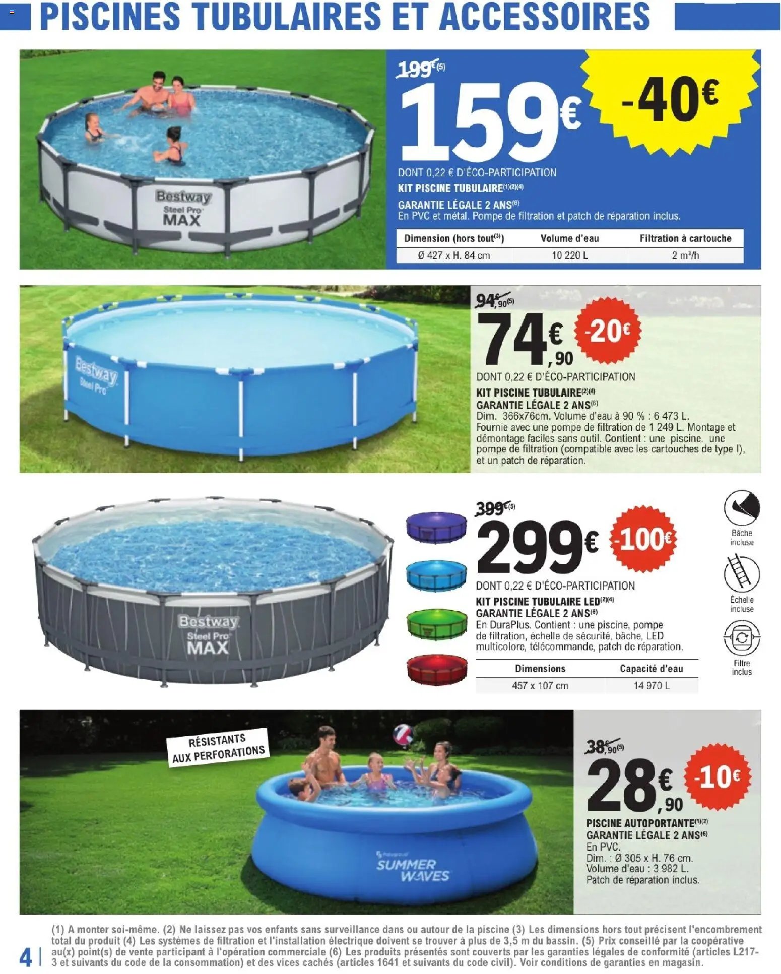 Brico E.Leclerc - Piscines