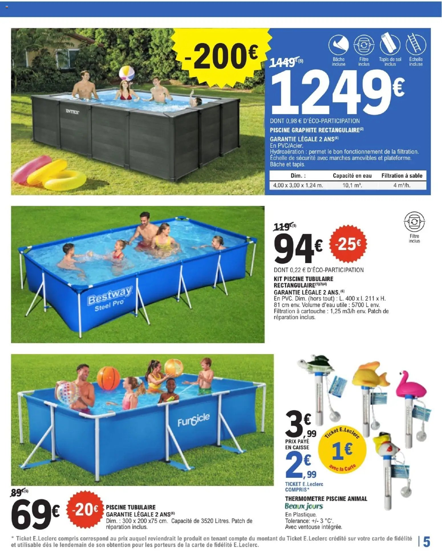 Brico E.Leclerc - Piscines