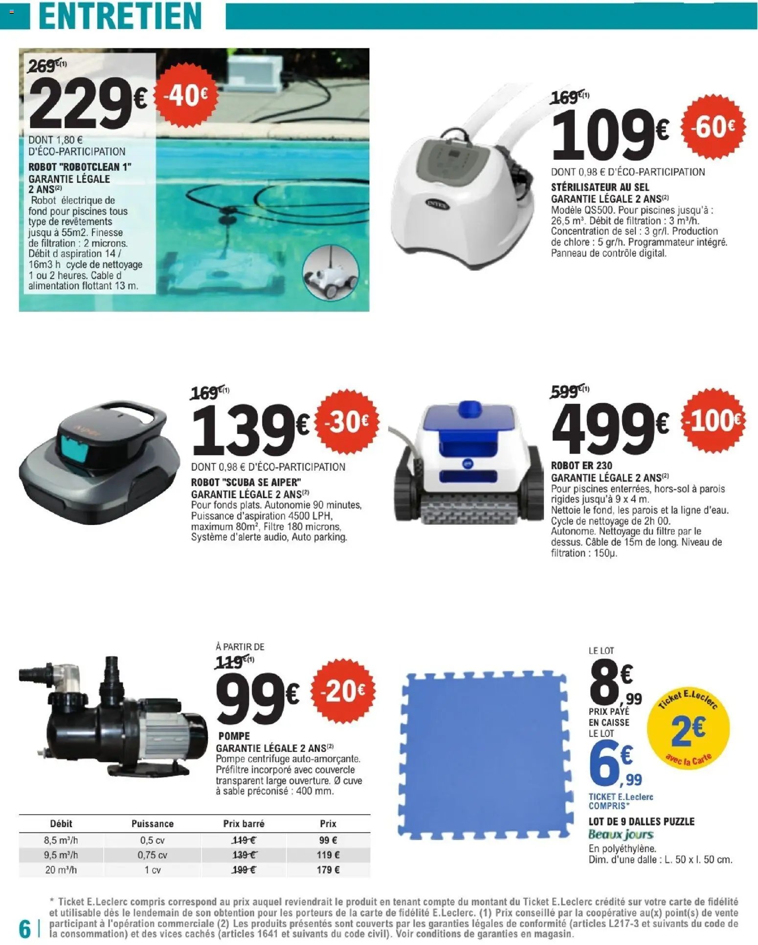 Brico E.Leclerc - Piscines