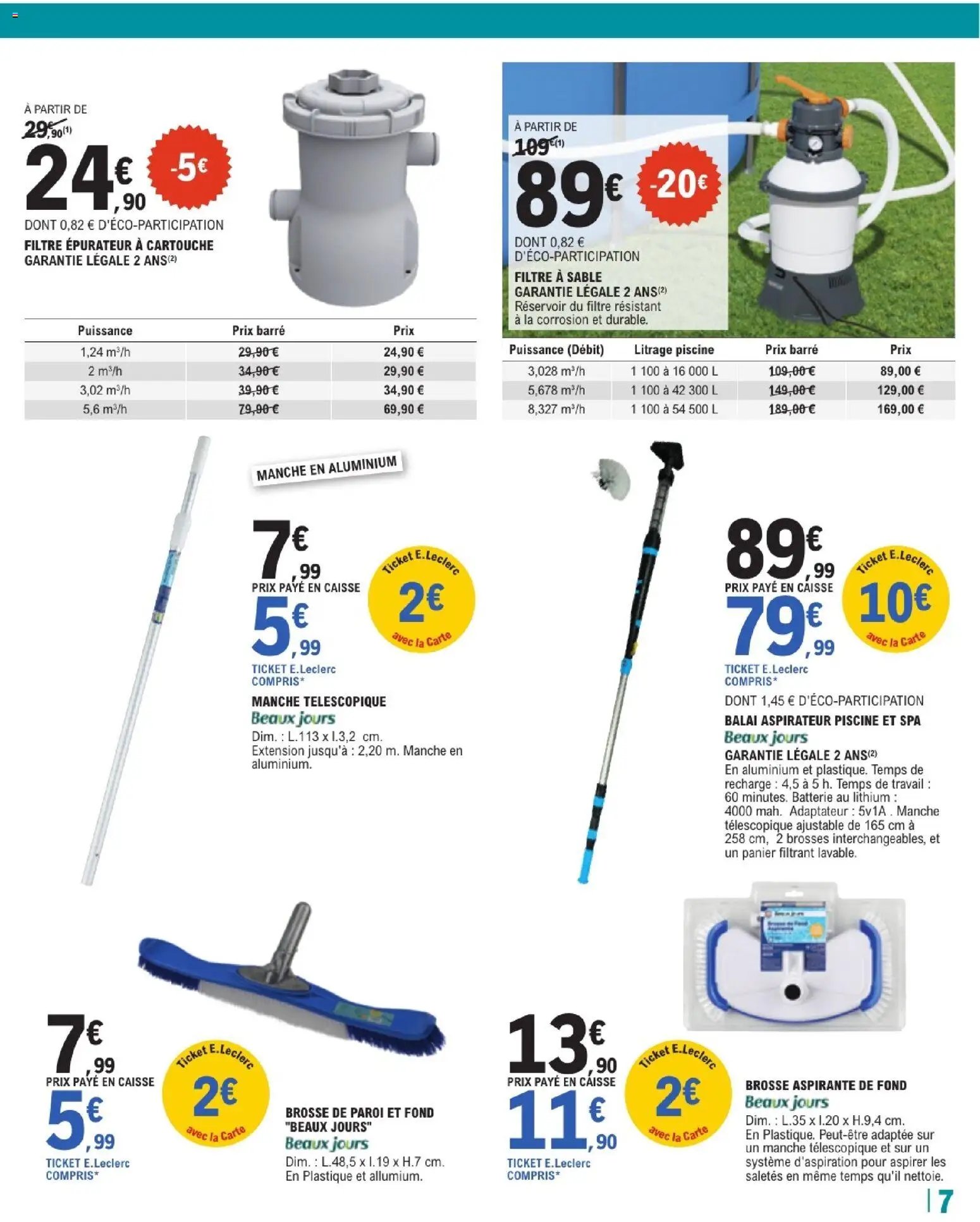 Brico E.Leclerc - Piscines