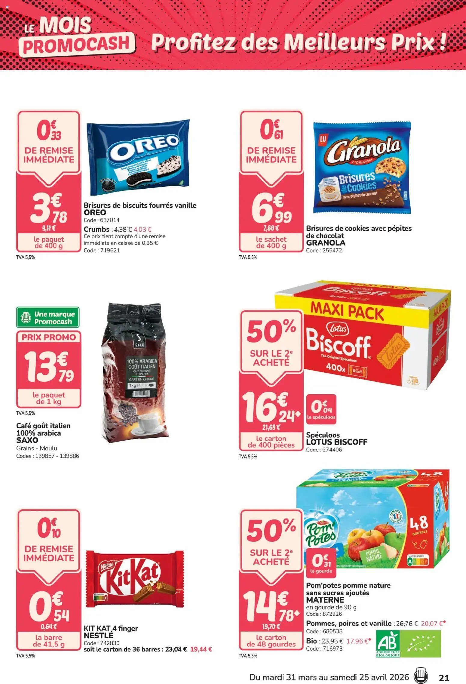 Promocash catalogue (2026-03-31 - 2026-04-25)