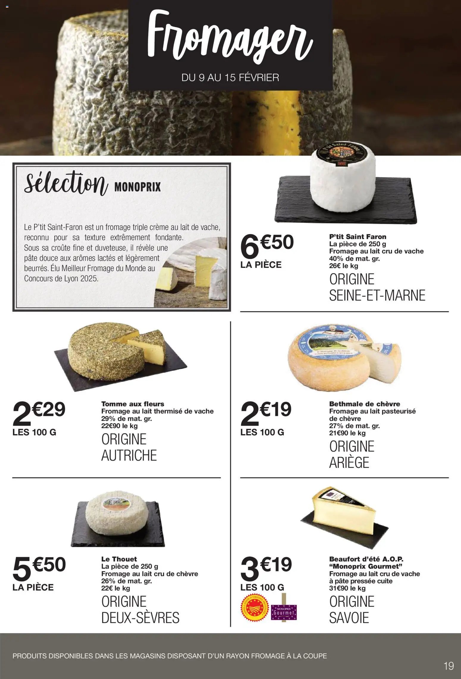 Monoprix catalogue