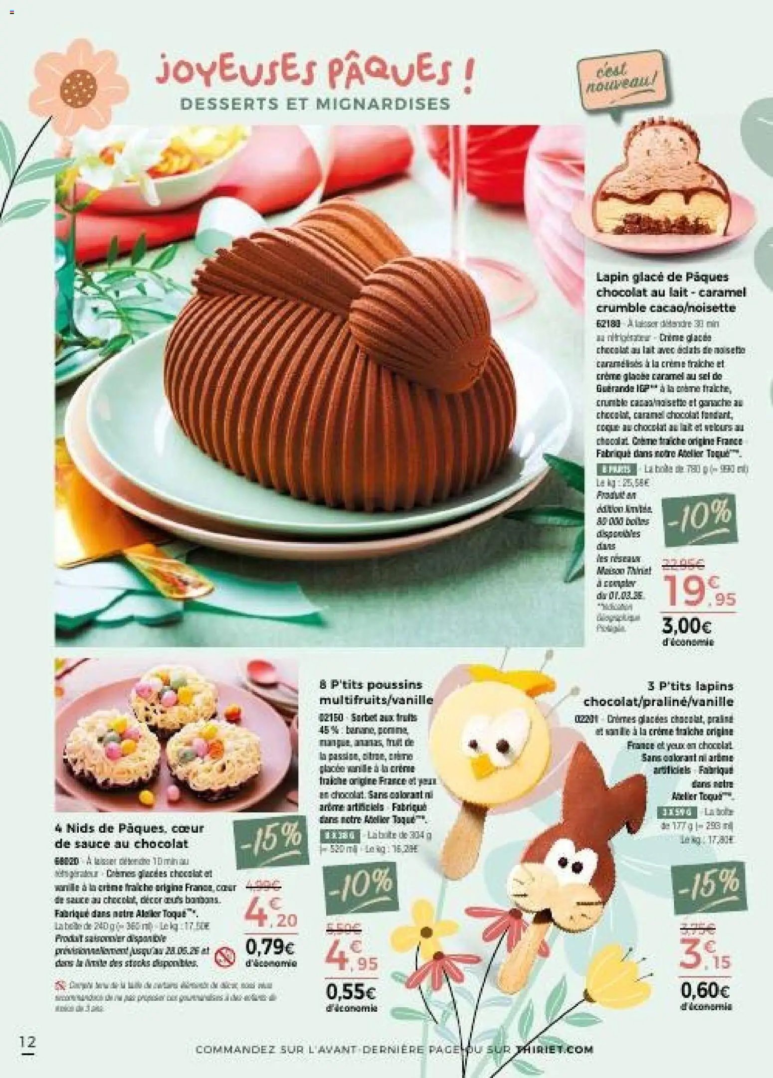 Thiriet - Catalogue Livraison 2026 Promo (2026-03-01 - 2026-04-01)