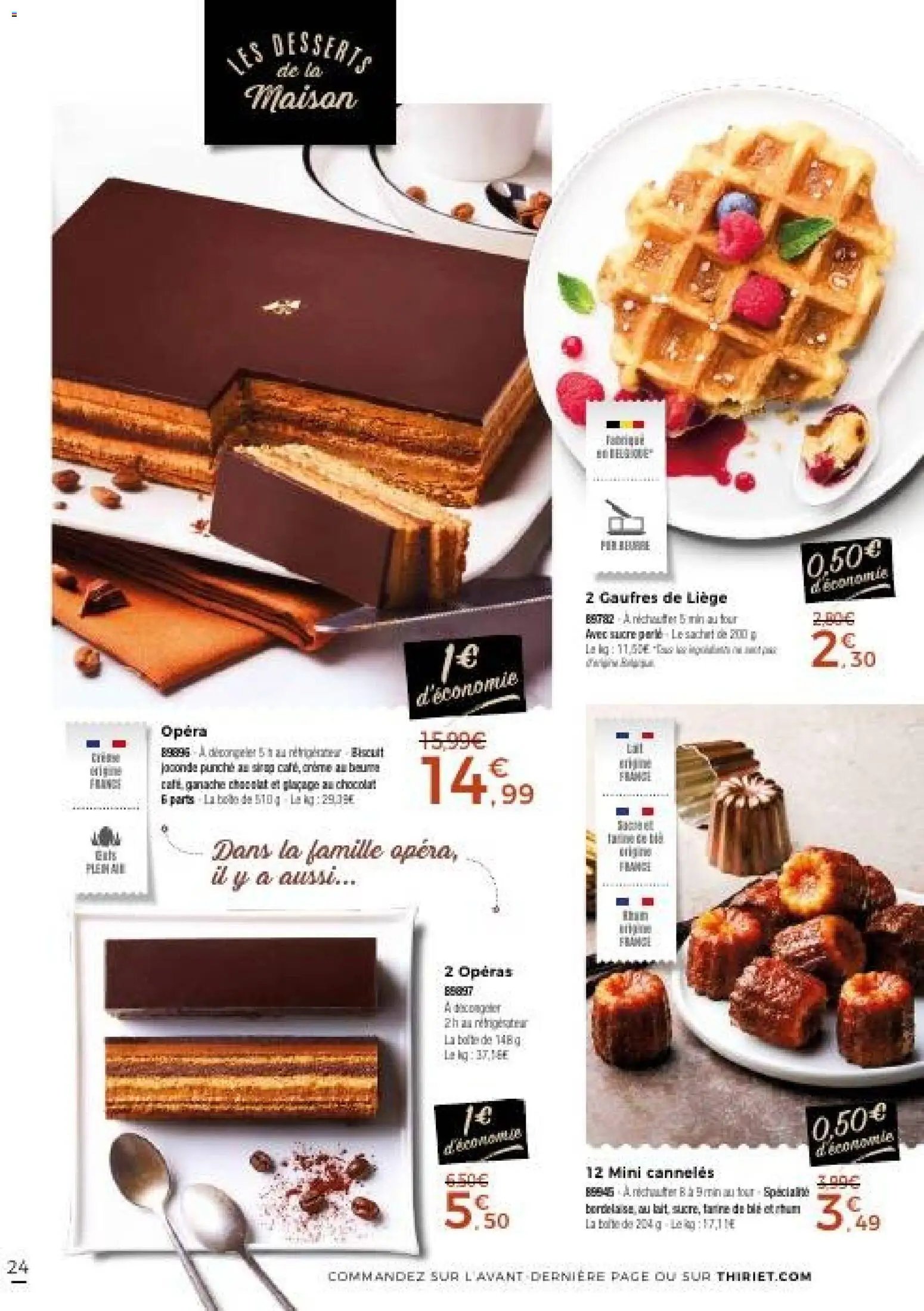 Thiriet - Catalogue Livraison 2026 Promo (2026-03-01 - 2026-04-01)