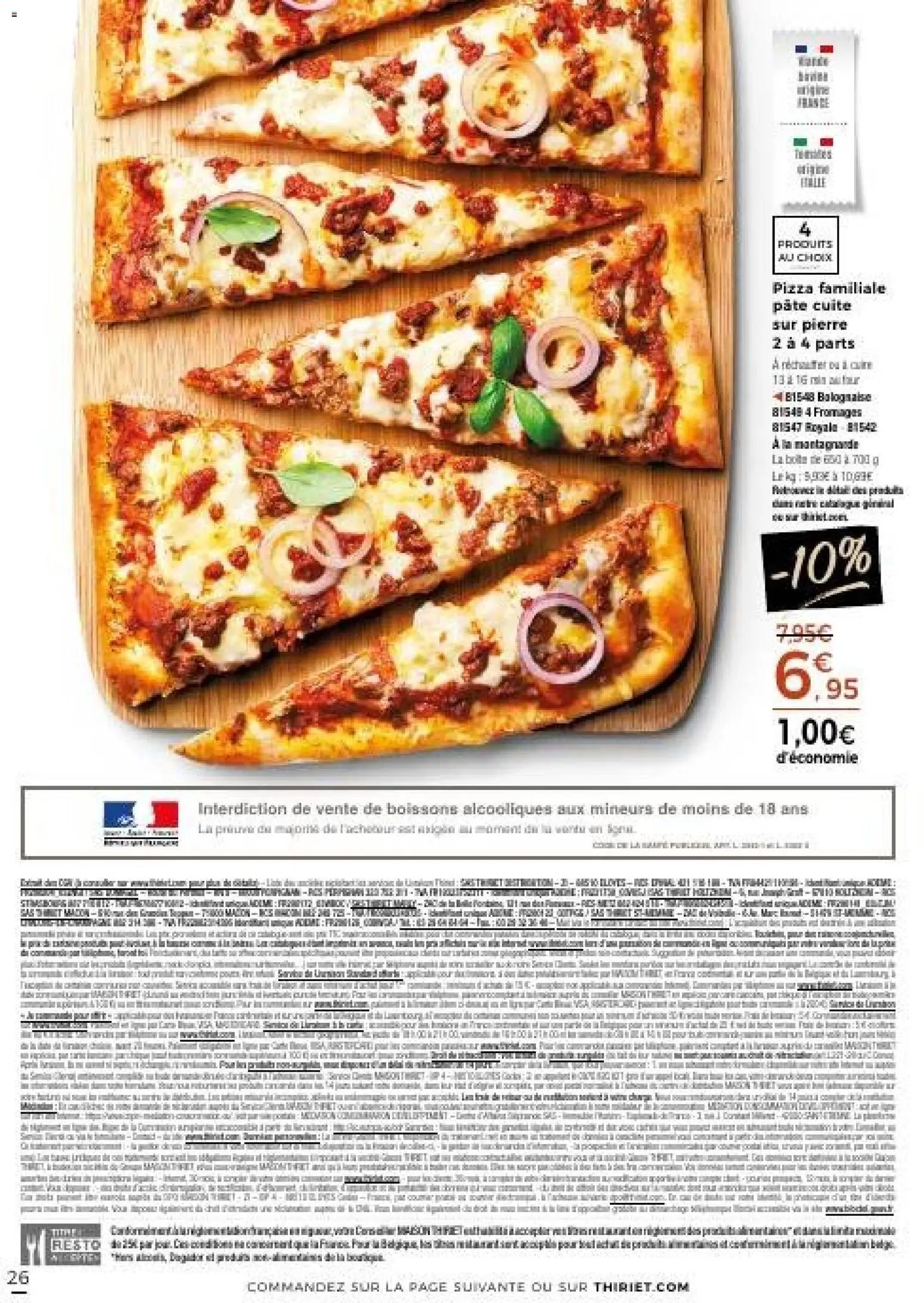 Thiriet - Catalogue Livraison 2026 Promo (2026-03-01 - 2026-04-01)