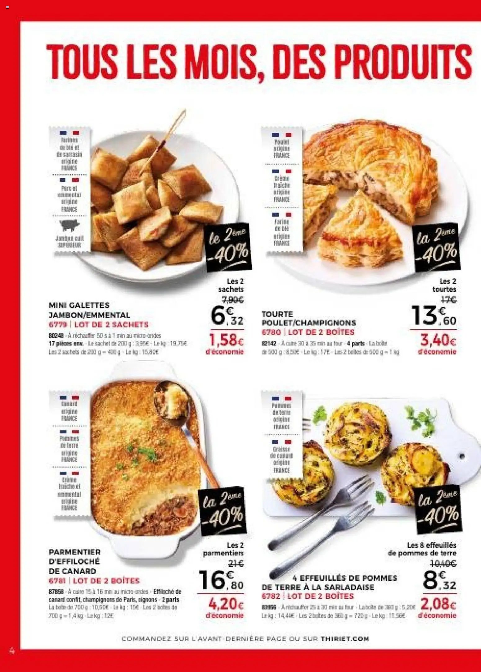 Thiriet - Catalogue Livraison 2026 Promo (2026-03-01 - 2026-04-01)