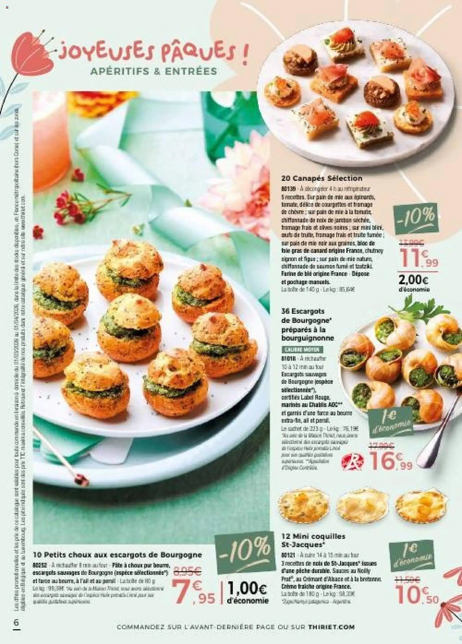 Thiriet - Catalogue Livraison 2026 Promo (2026-03-01 - 2026-04-01)