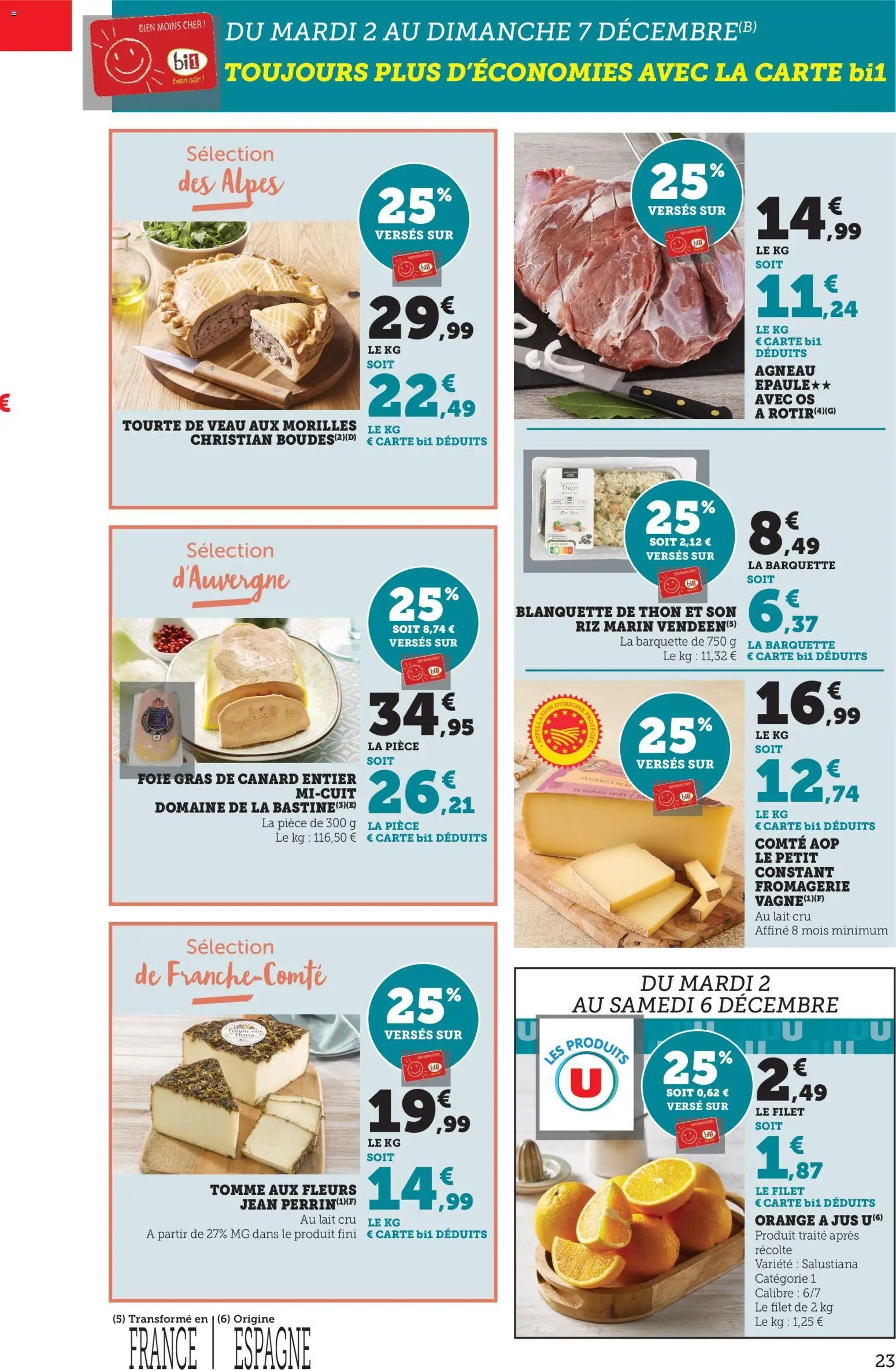 bi1 catalogue spécial marché