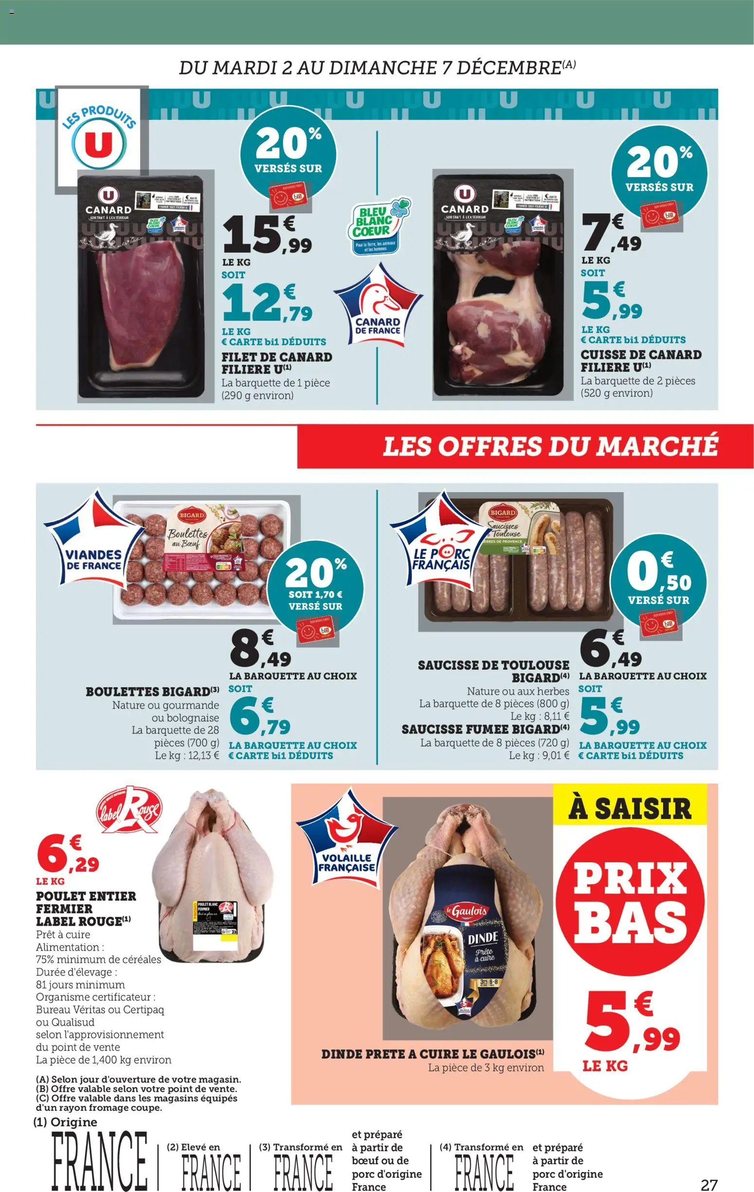 bi1 catalogue spécial marché