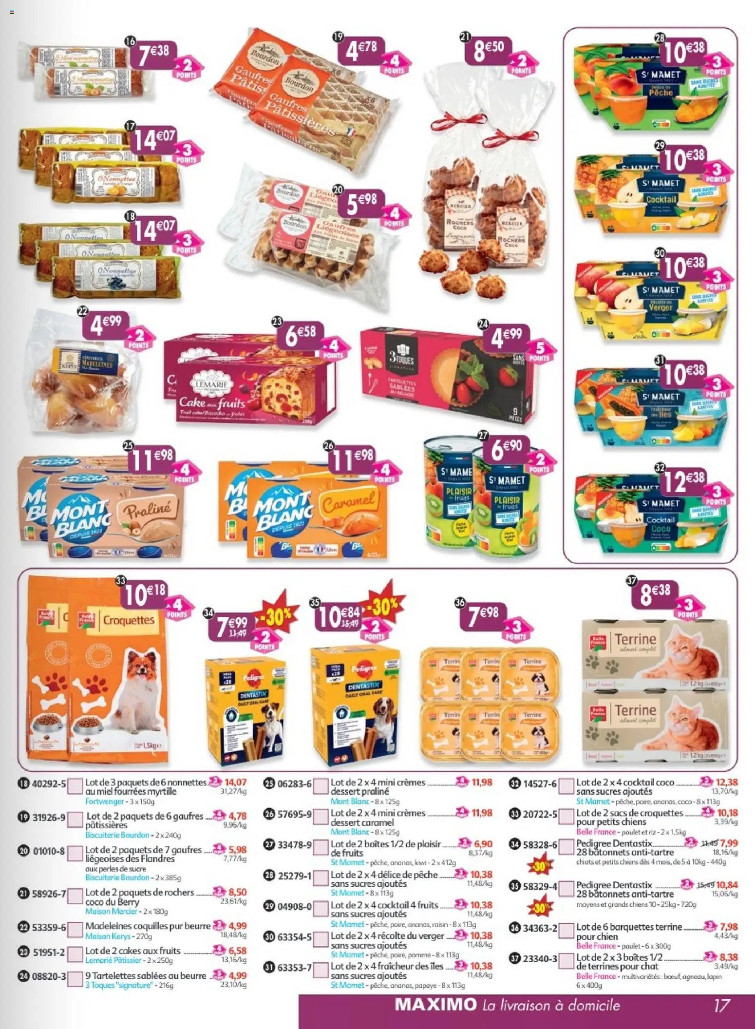 Maximo catalogue epicerie (2026-04-27 - 2026-05-24)