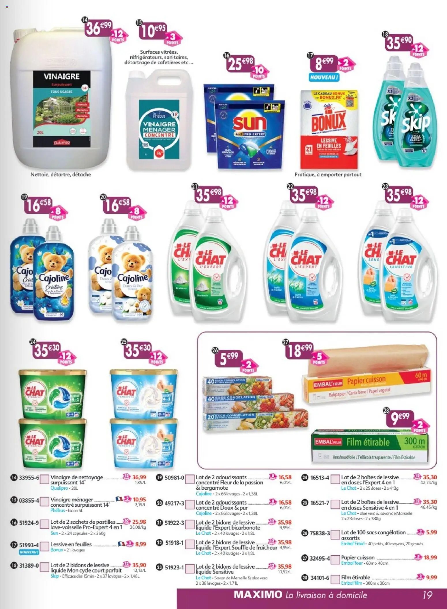 Maximo catalogue epicerie (2026-04-27 - 2026-05-24)