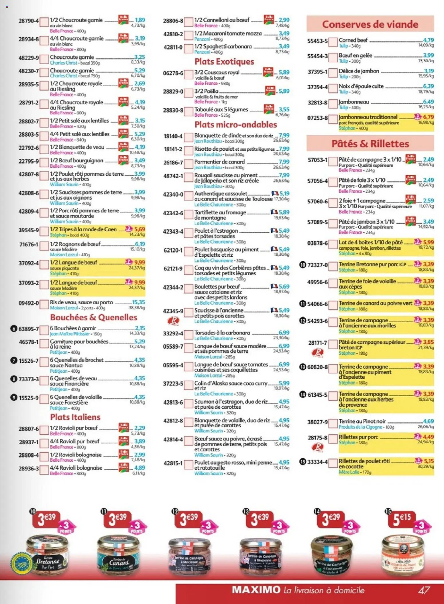 Maximo catalogue epicerie (2026-04-27 - 2026-05-24)