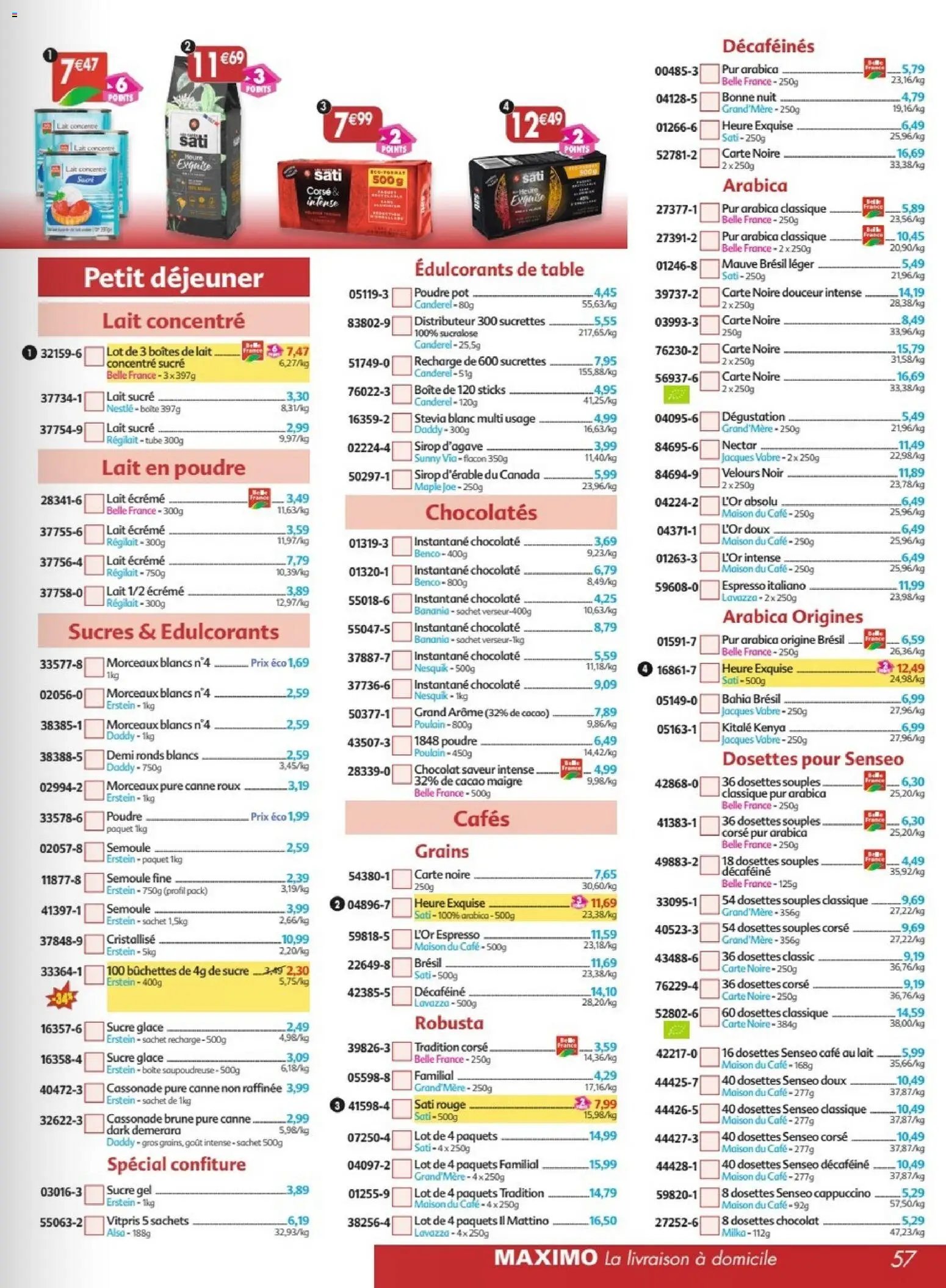 Maximo catalogue epicerie (2026-04-27 - 2026-05-24)