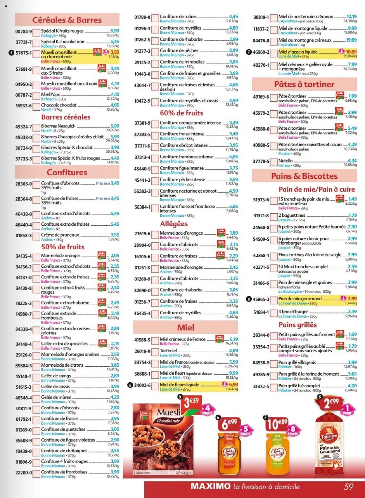 Maximo catalogue epicerie (2026-04-27 - 2026-05-24)