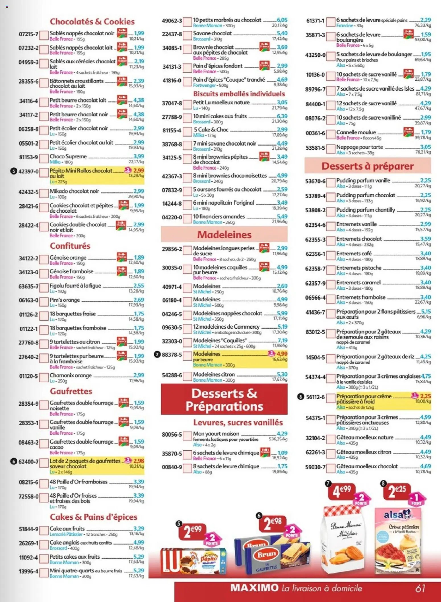 Maximo catalogue epicerie (2026-04-27 - 2026-05-24)